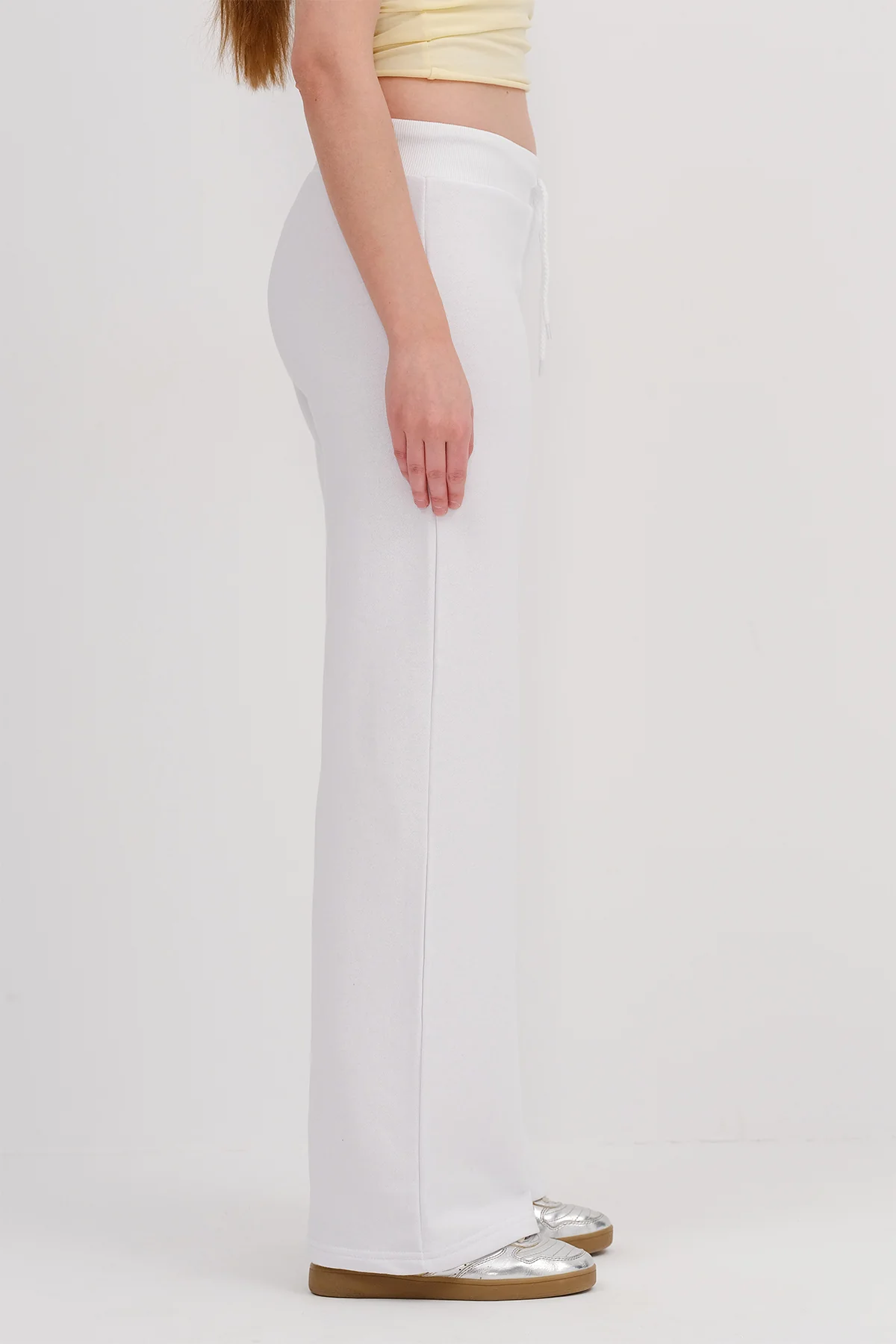 Elastic Waist Wide Leg Sweatpants - Image 20