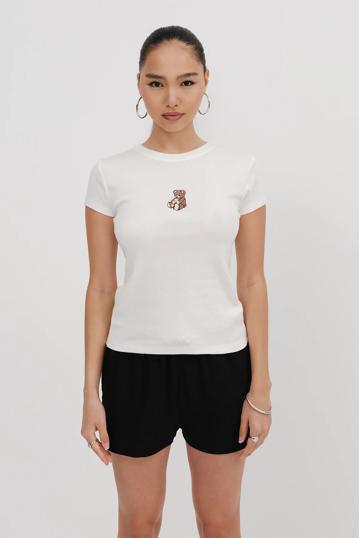 Embroidered Teddy T-Shirt - Image 15