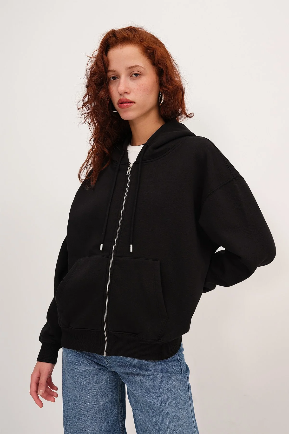 Fleece-Lined Zip-Up Sweatshirt - Image 26
