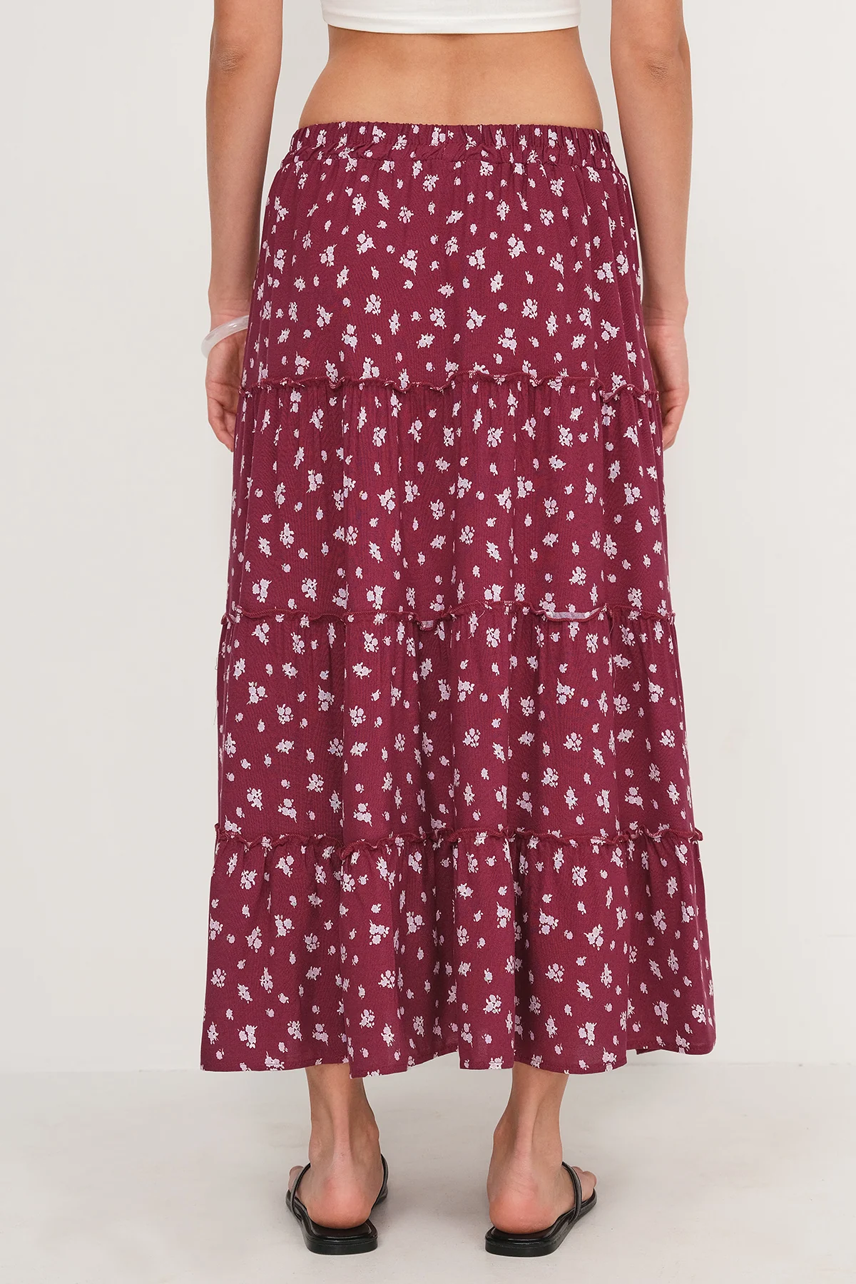 Floral Long Skirt - Image 11