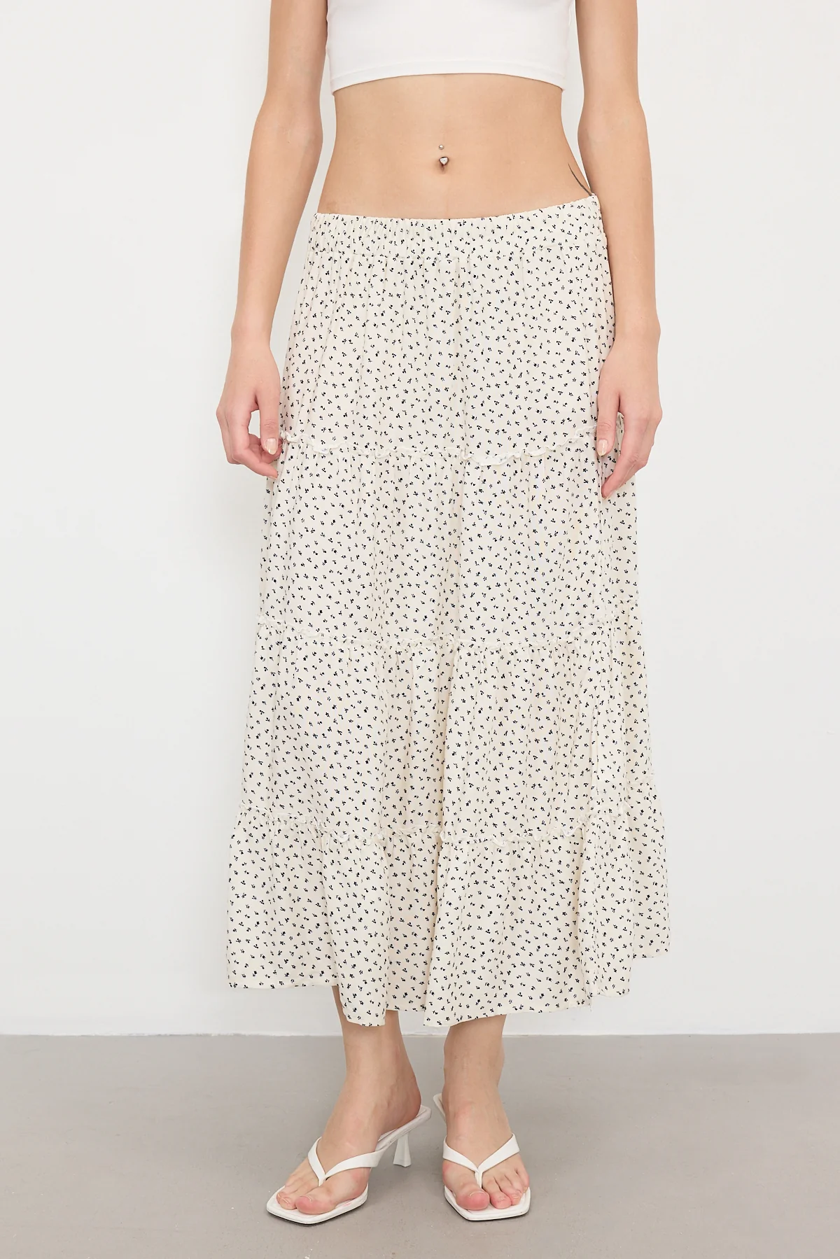 Floral Long Skirt - Image 24