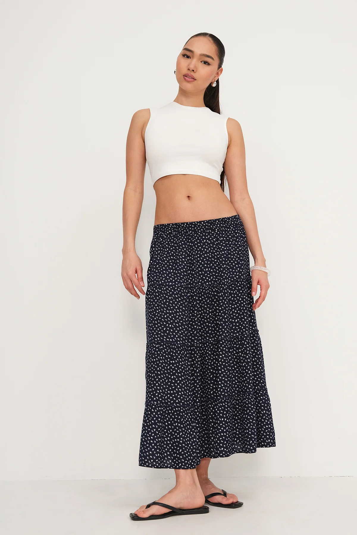 Floral Long Skirt - Image 25