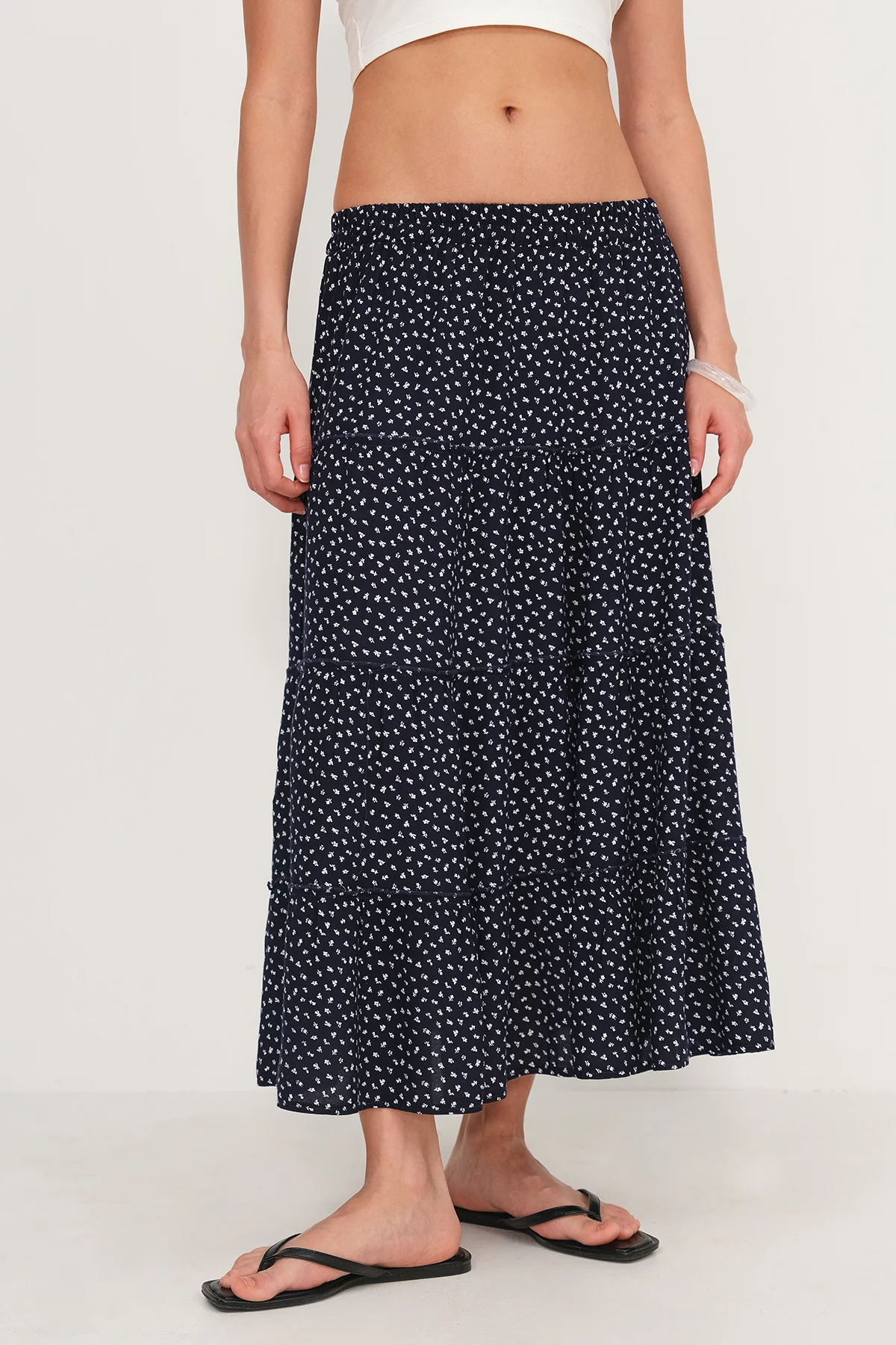 Floral Long Skirt - Image 28