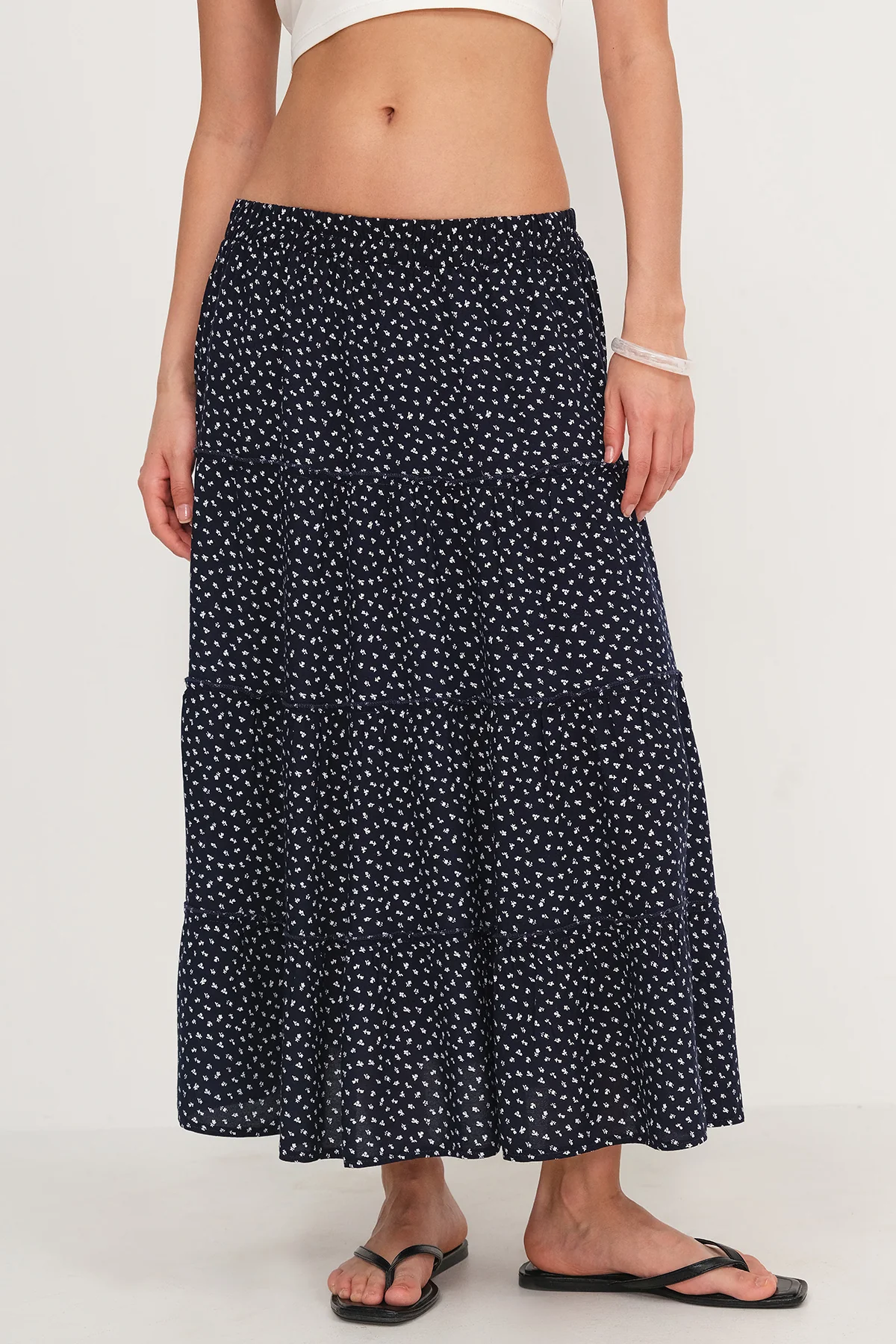 Floral Long Skirt - Image 30