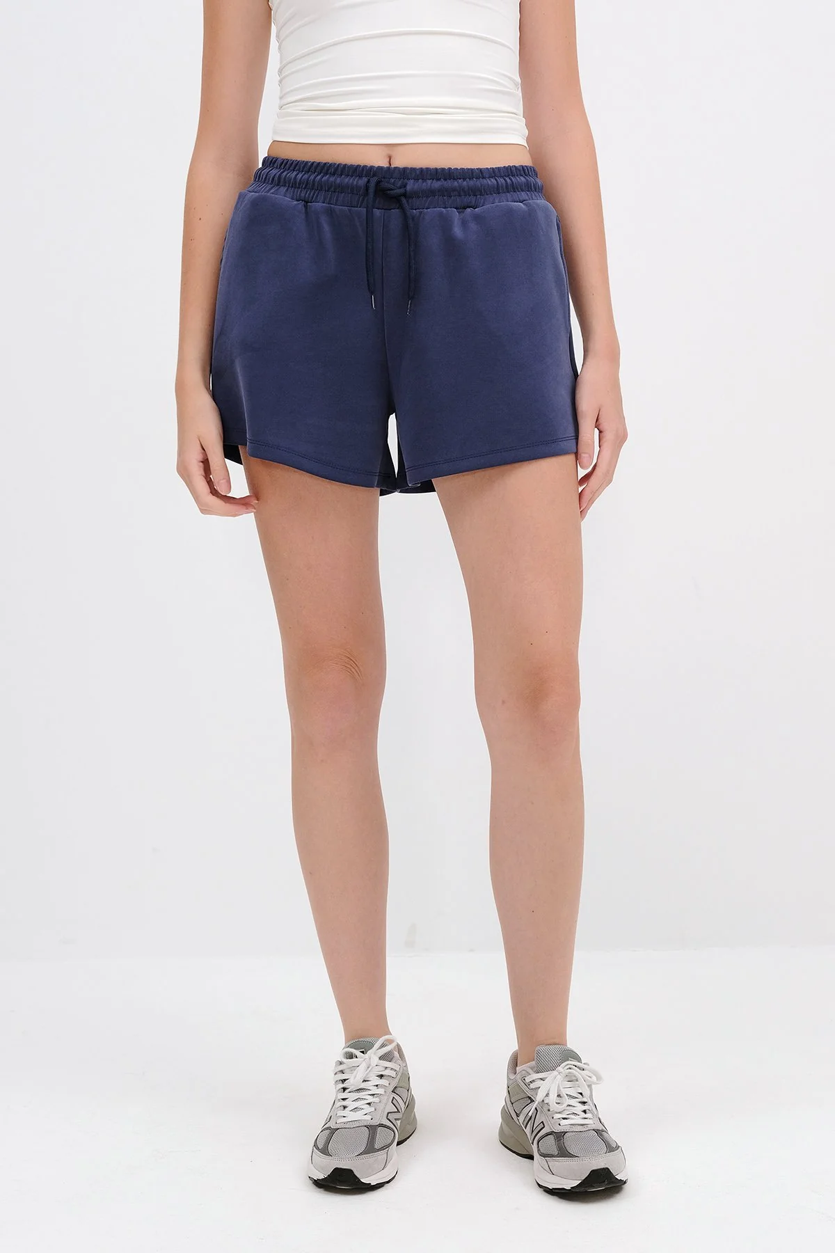 Front-Tie Modal Shorts - Image 4