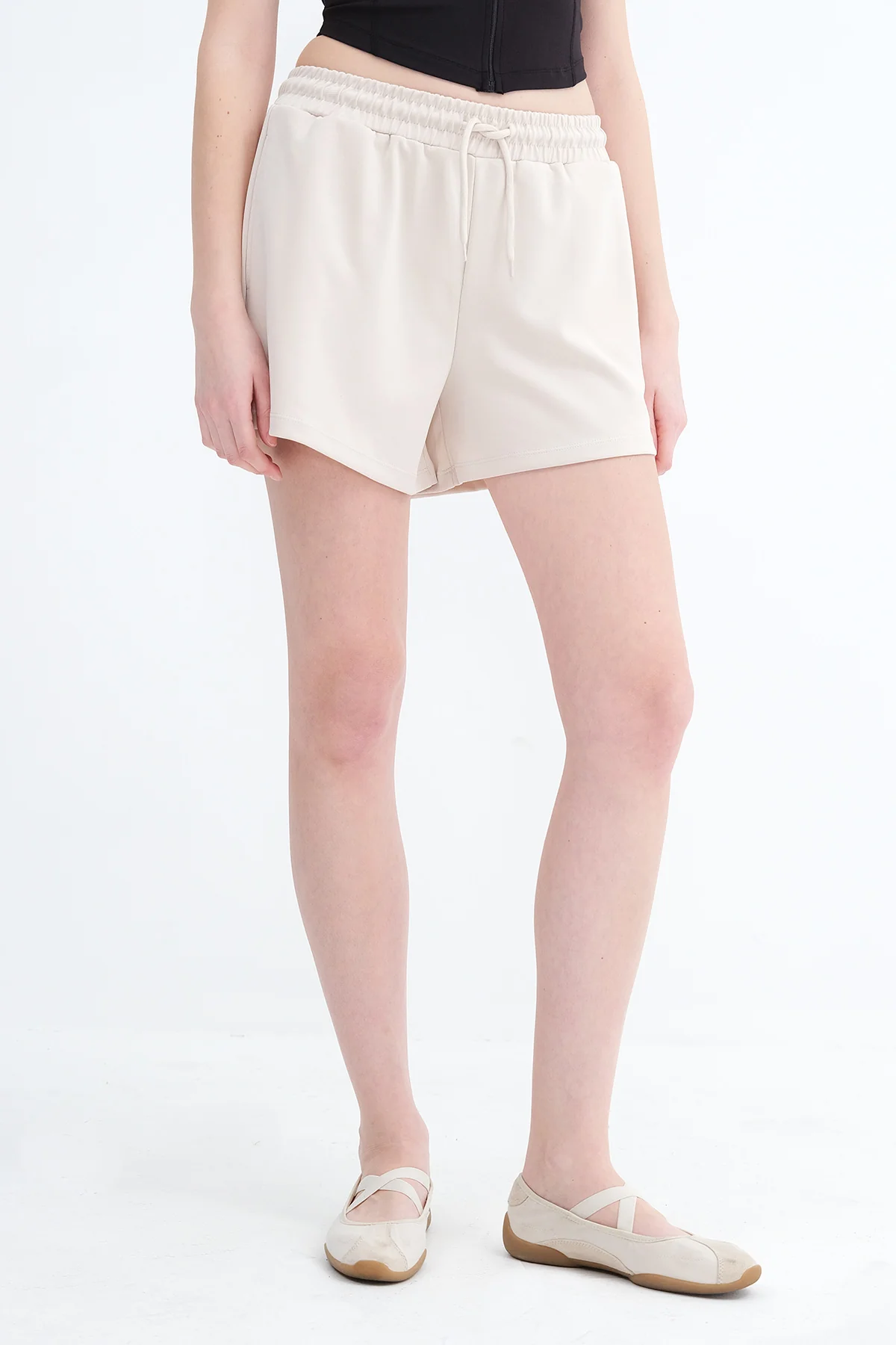 Front-Tie Modal Shorts - Image 9