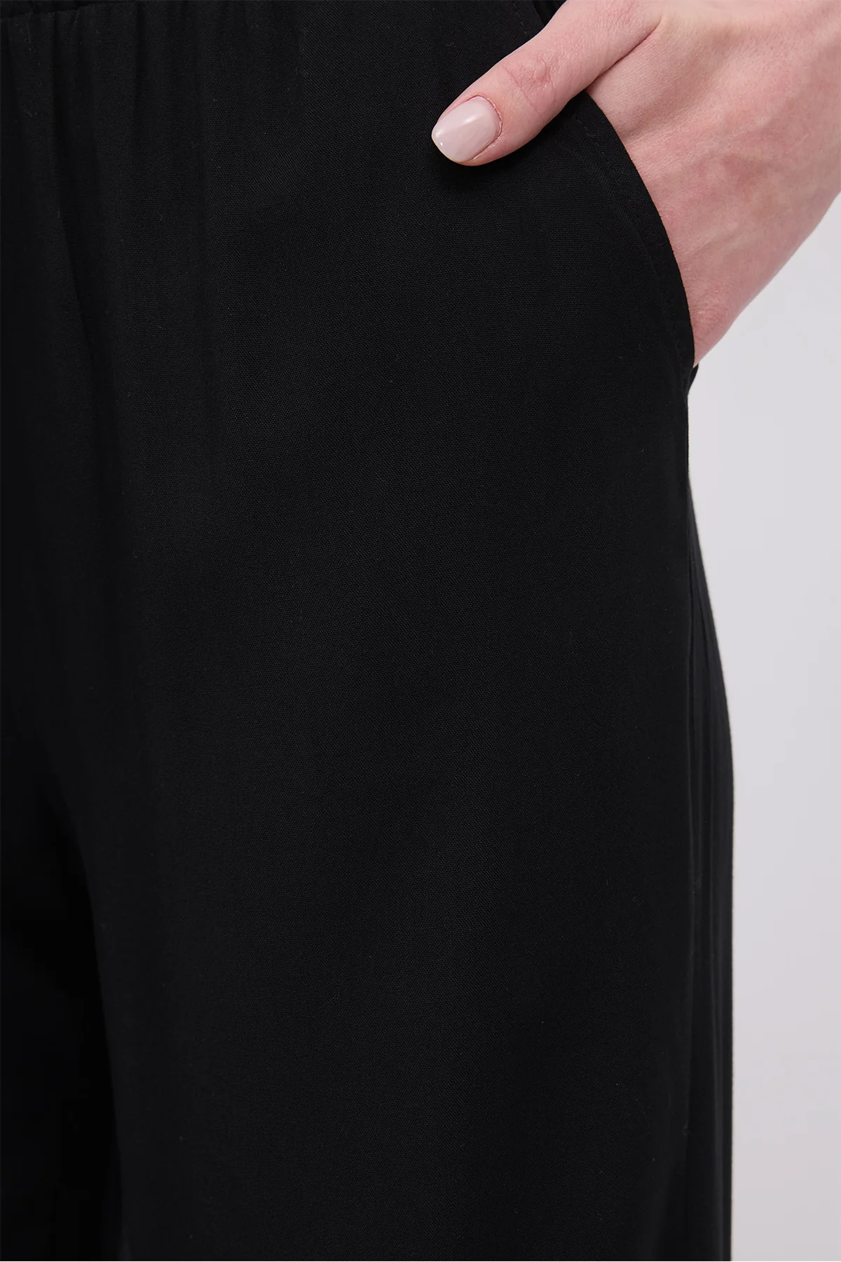 Front Tie Wide Leg Pants - Image 33