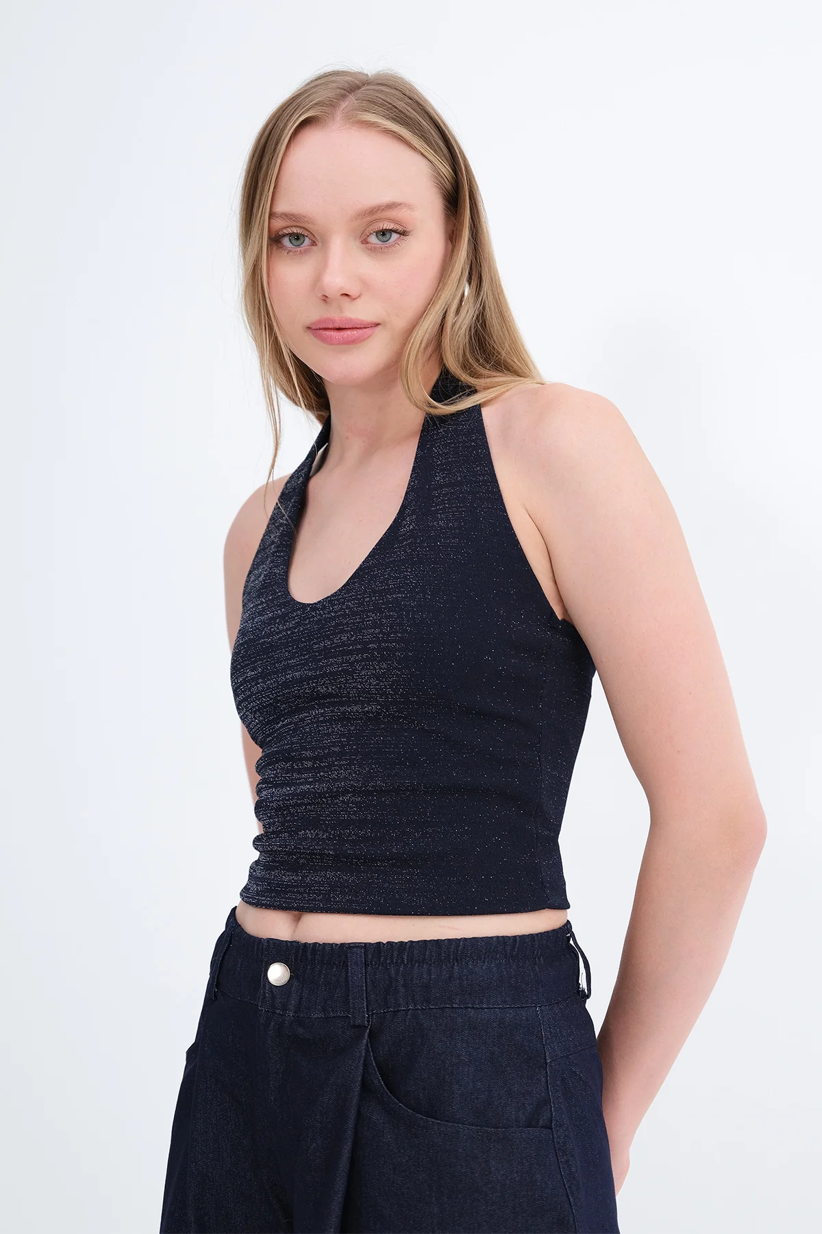 Halter Neck Blouse - Image 15
