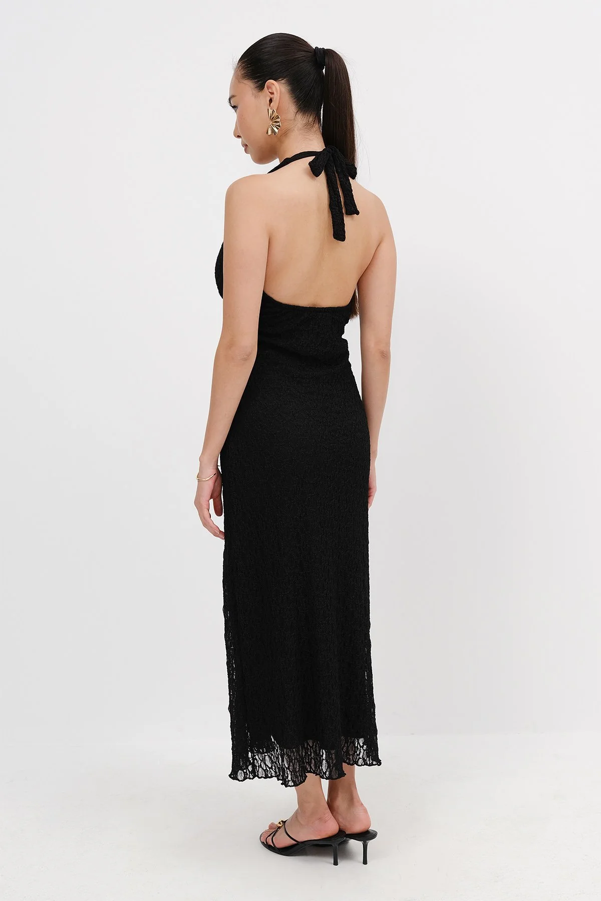 Halter Neck Long Dress - Image 5