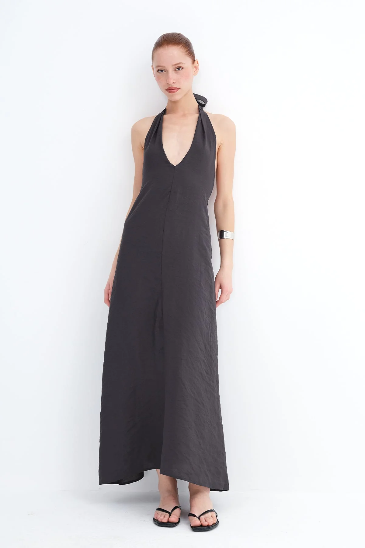 Halter Neck Modal Dress - Image 15