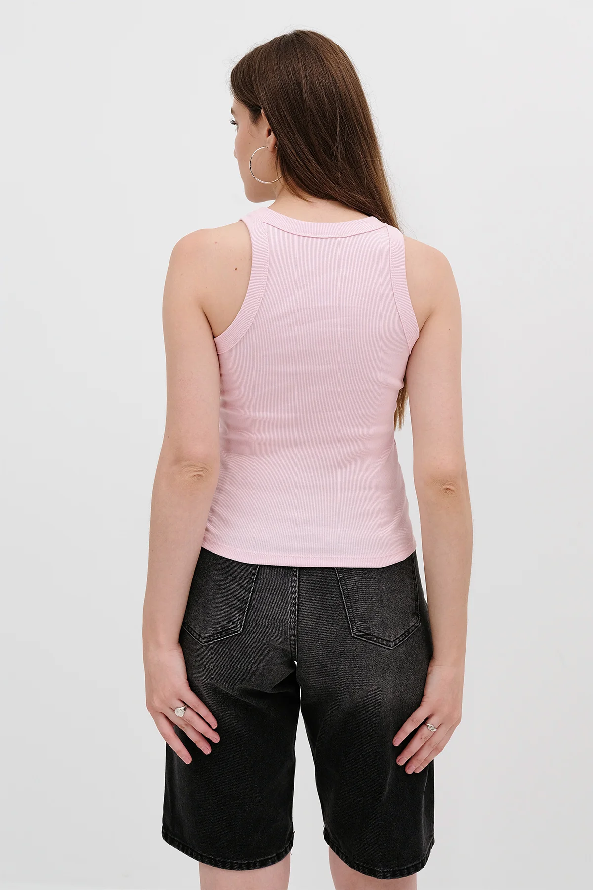 Halter Neck Top With Ribbed - Image 19
