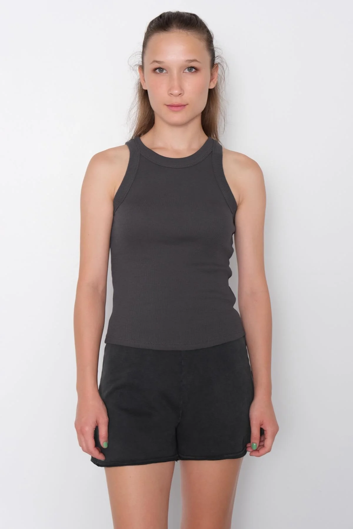 Halter Neck Top With Ribbed - Image 88