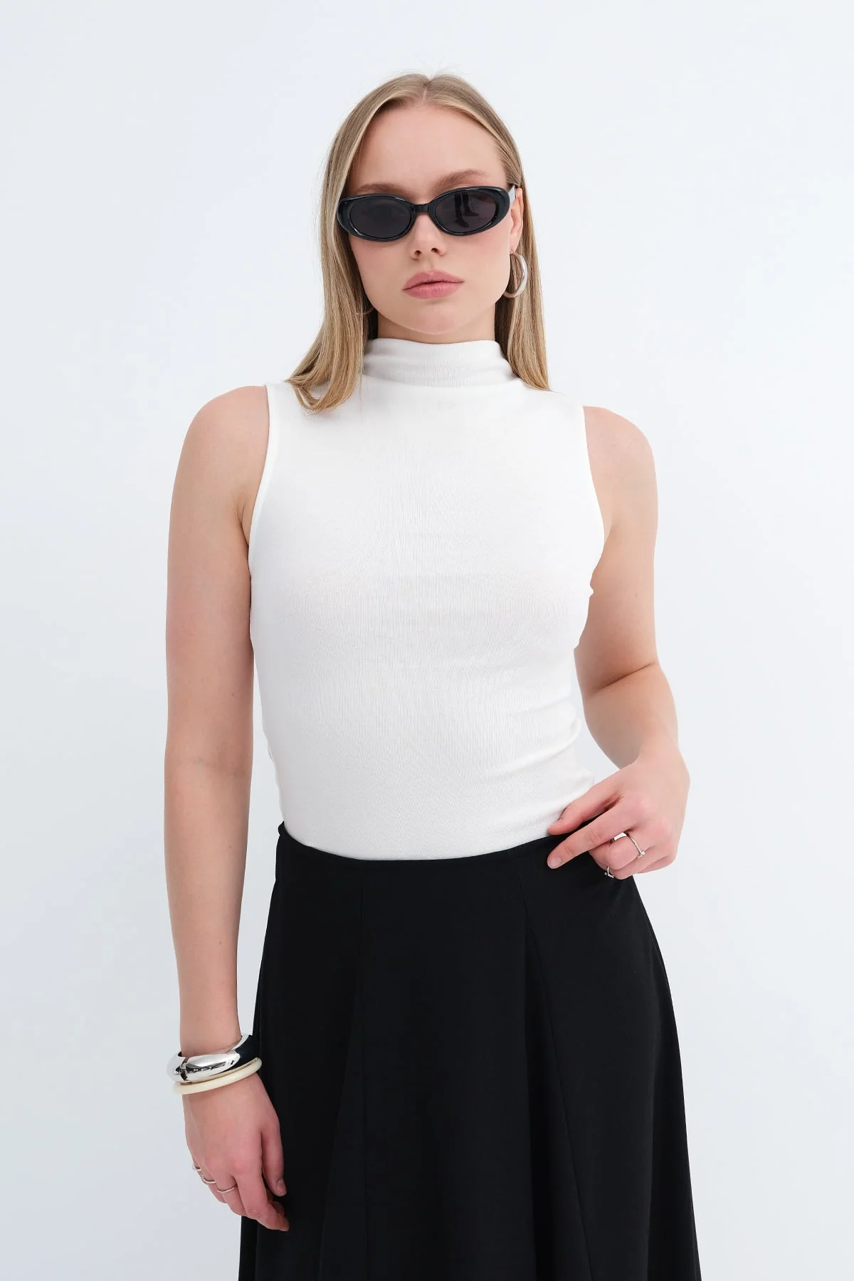 High Neck Tank Top - Image 2