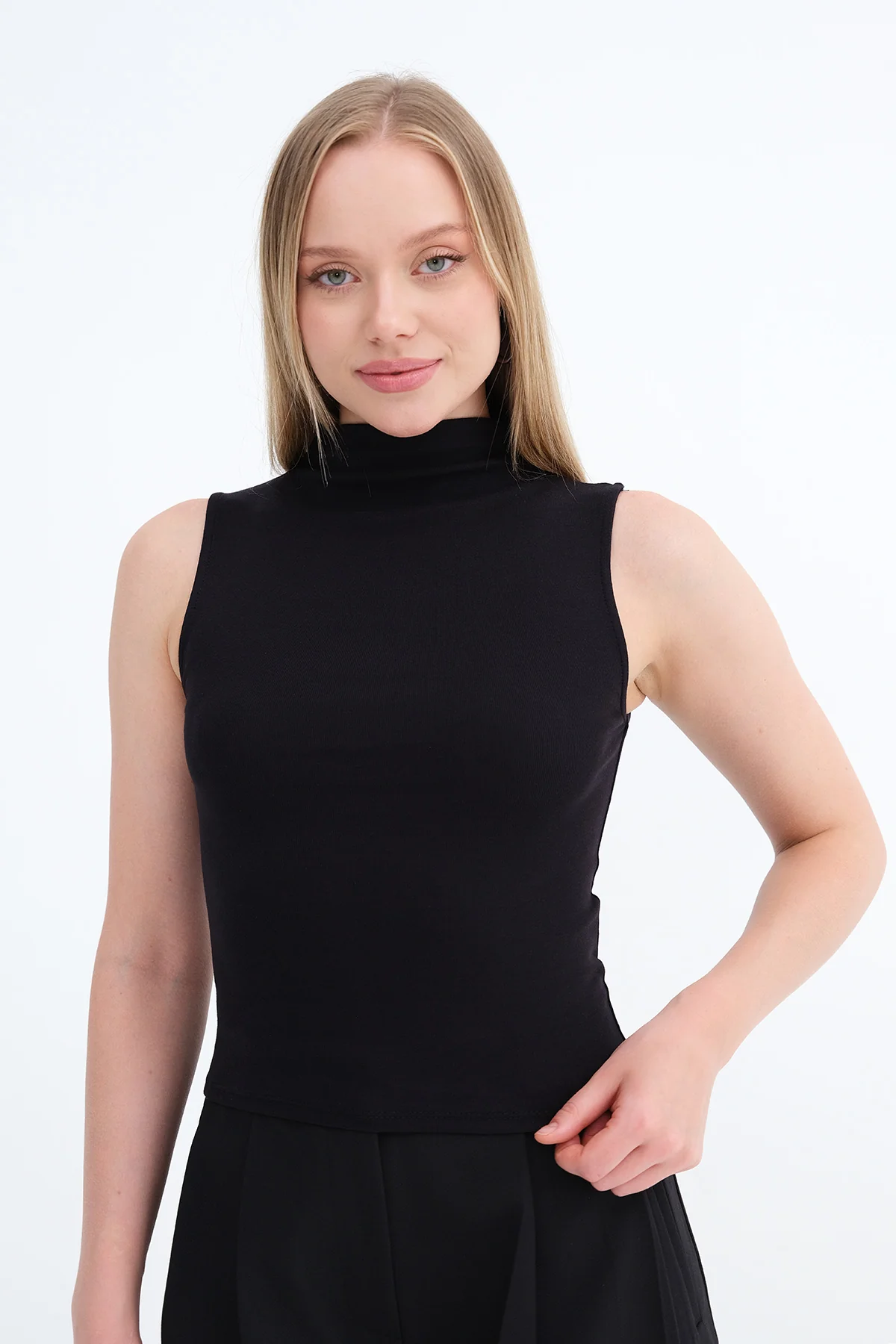 High Neck Tank Top - Image 21