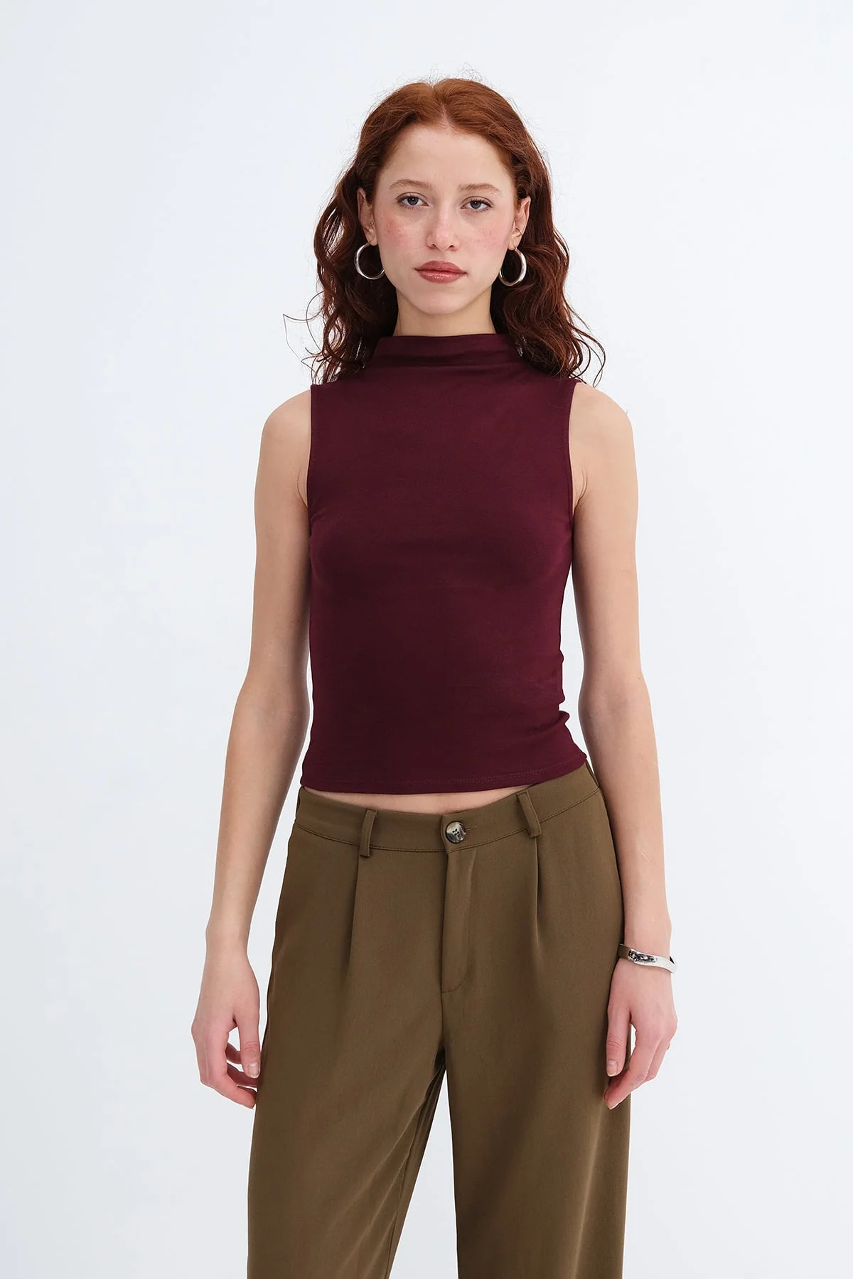 High Neck Tank Top - Image 24