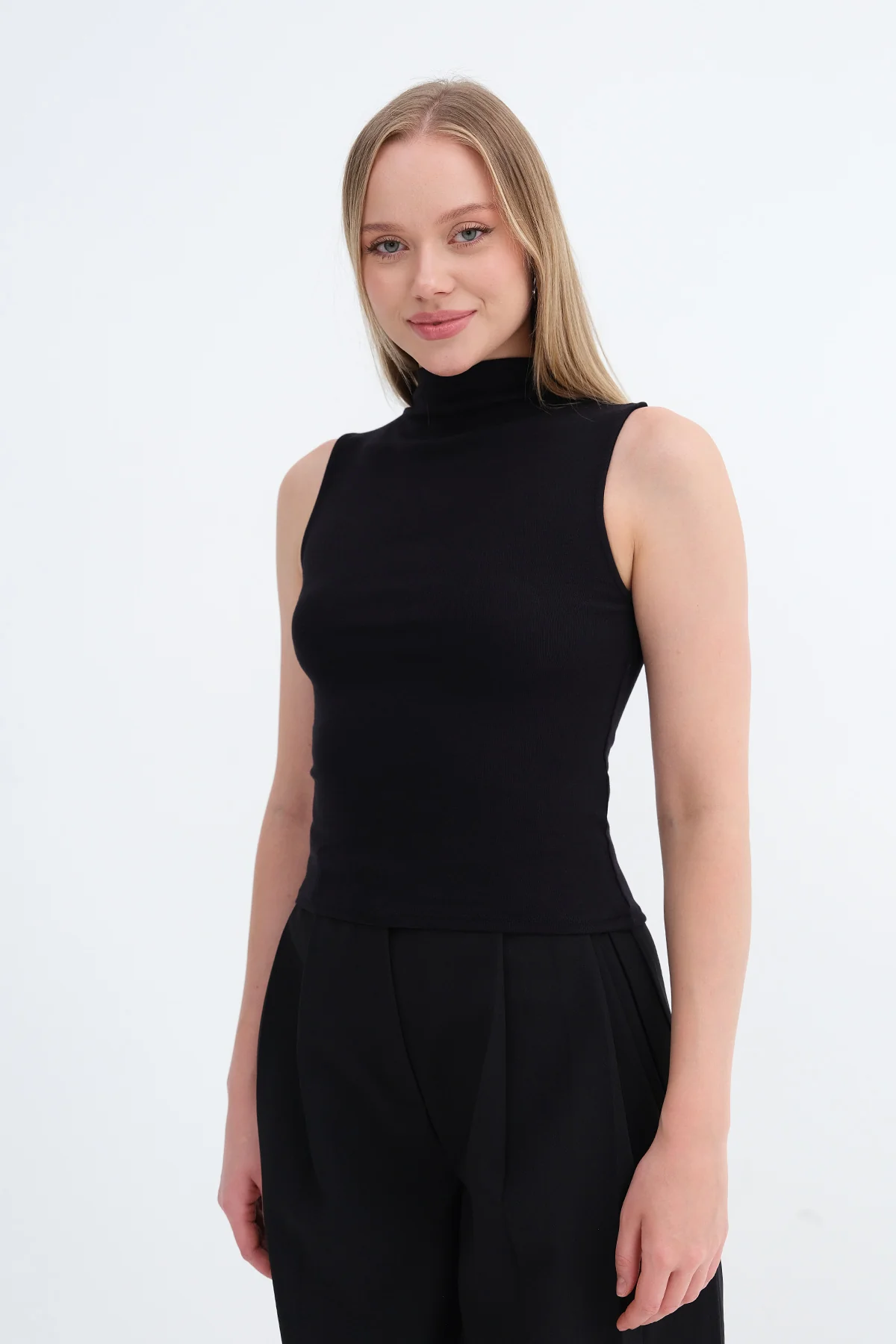 High Neck Tank Top - Image 25