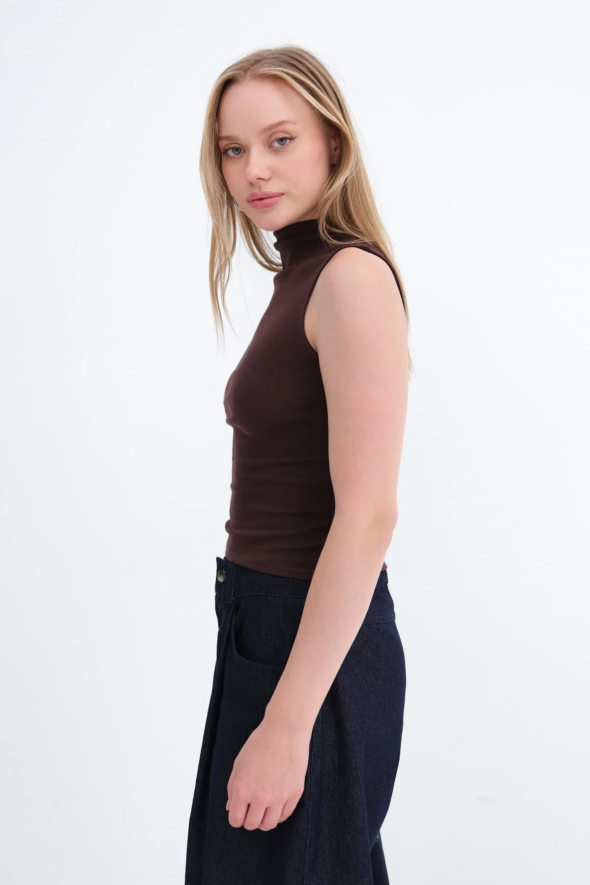High Neck Tank Top - Image 7