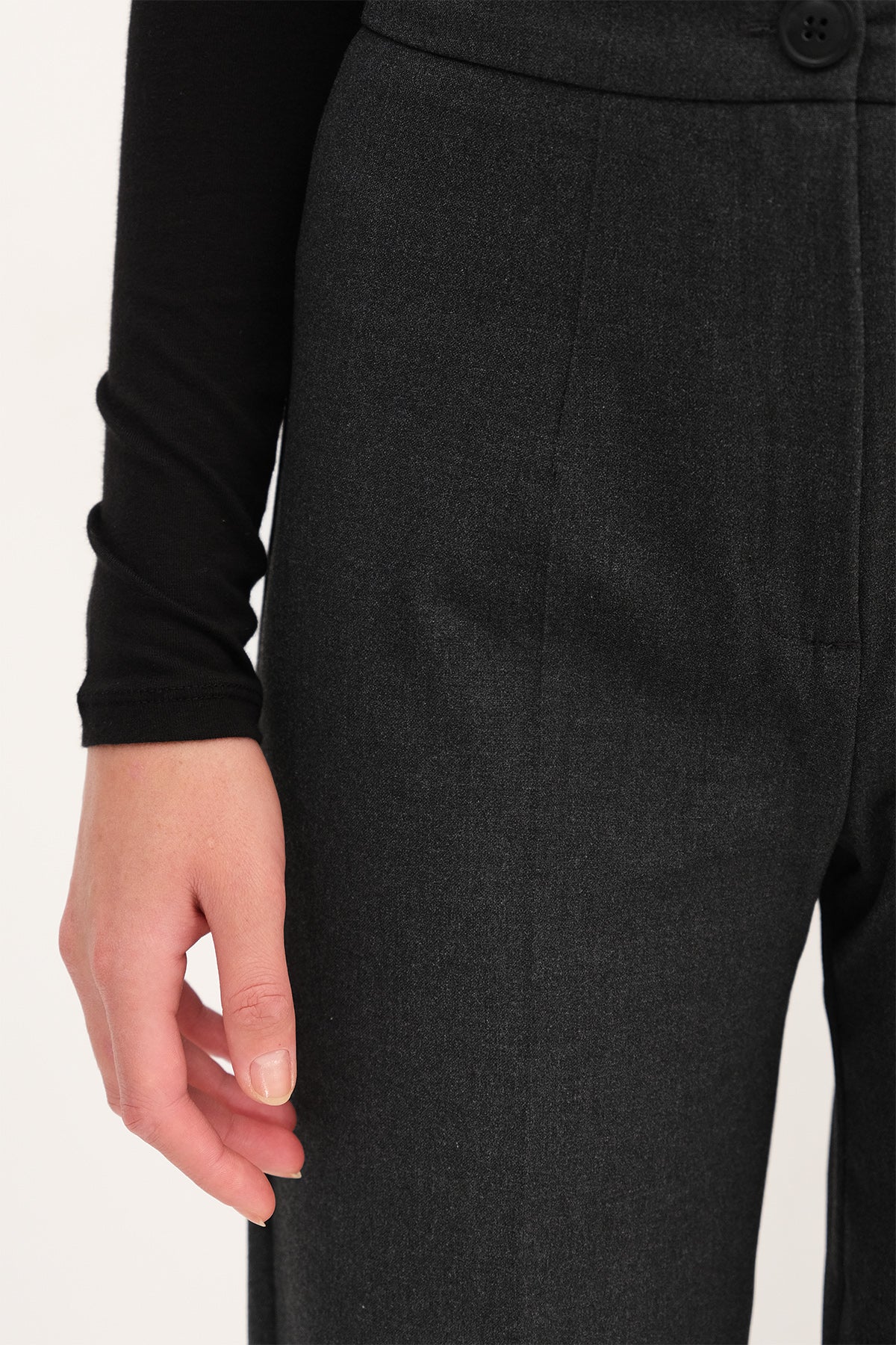 High-Waisted Wide Leg Trousers - Image 13
