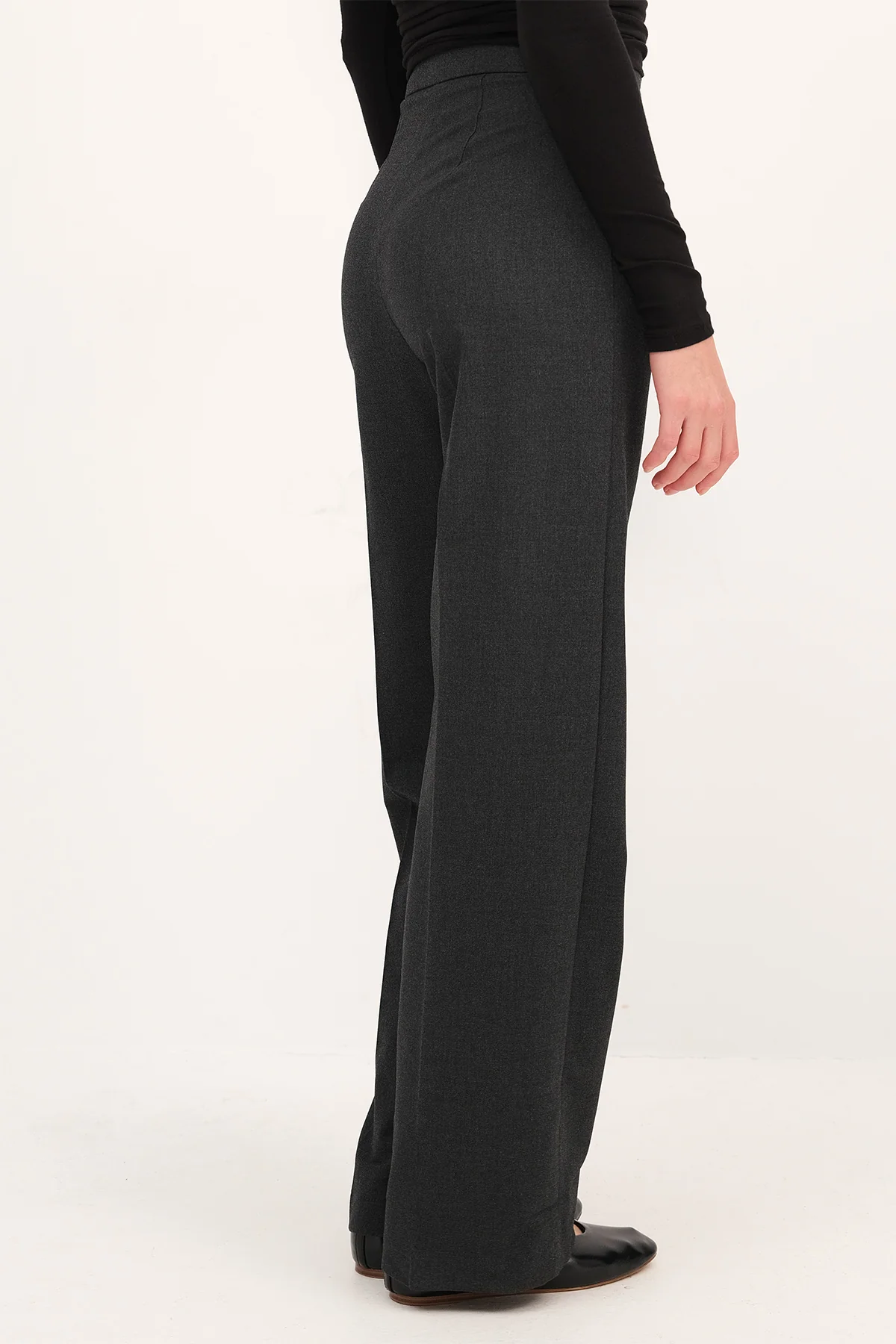 High-Waisted Wide Leg Trousers - Image 16