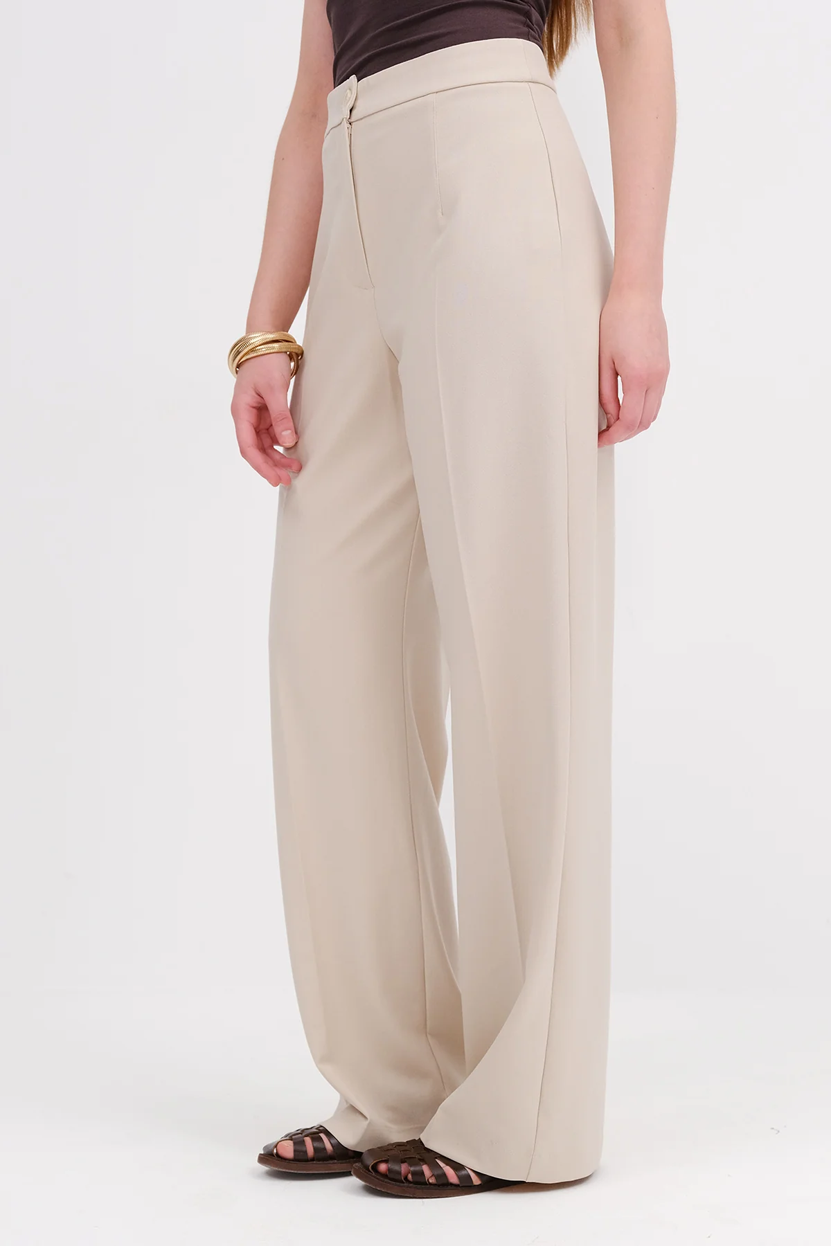 High-Waisted Wide Leg Trousers - Image 17