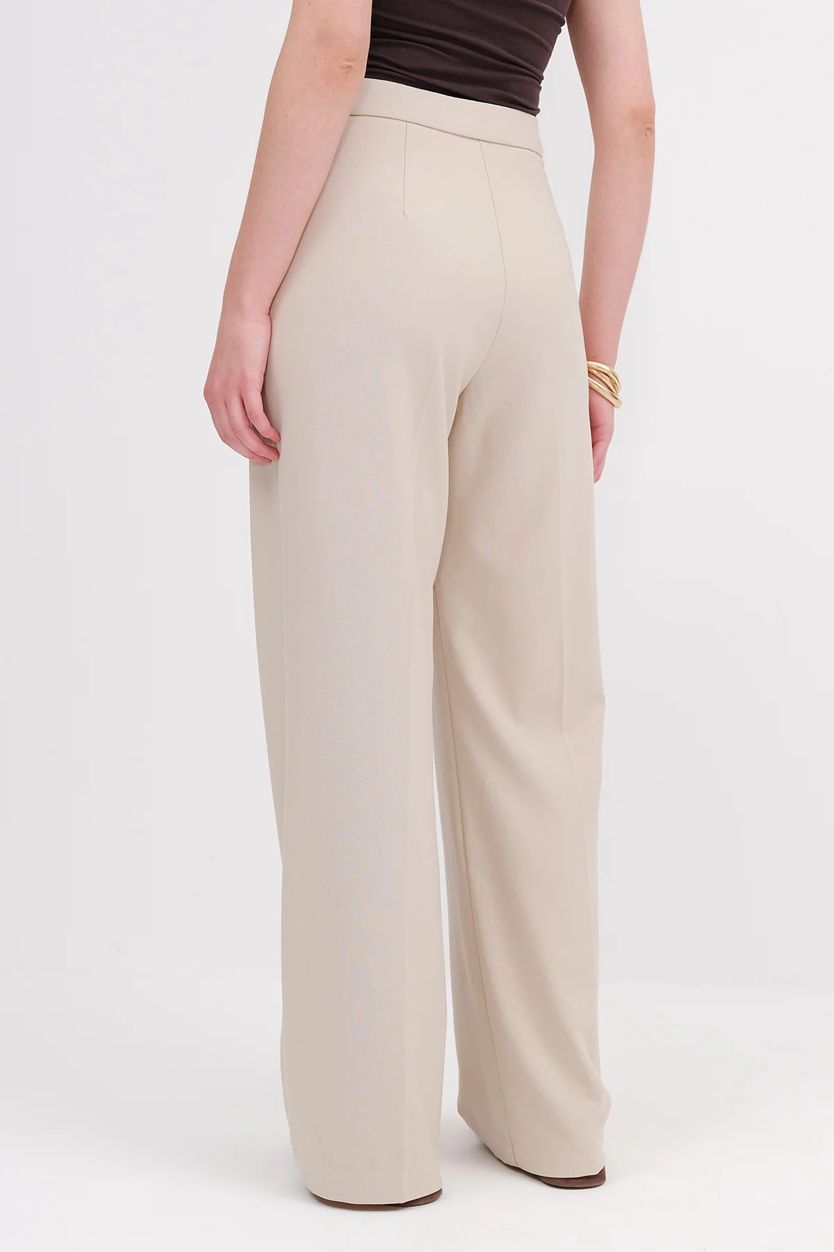 High-Waisted Wide Leg Trousers - Image 25