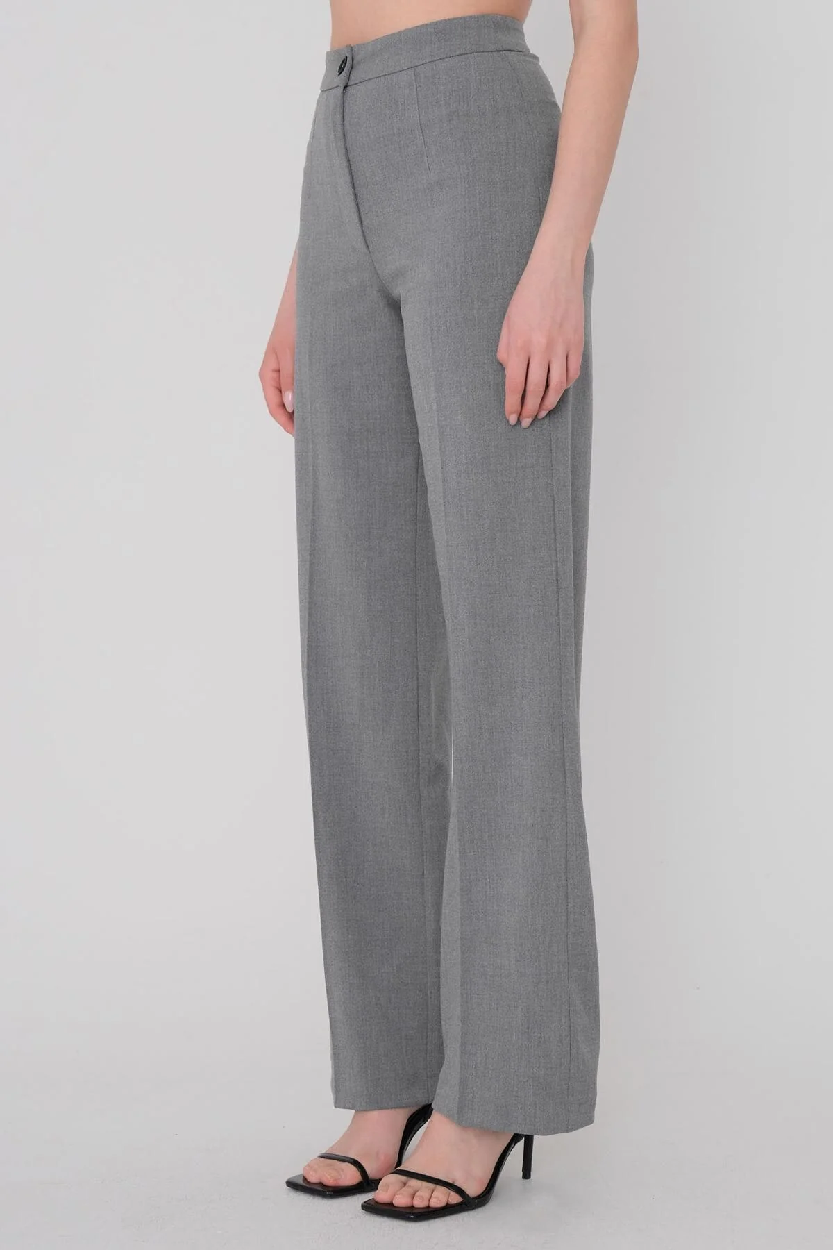 High-Waisted Wide Leg Trousers - Image 4