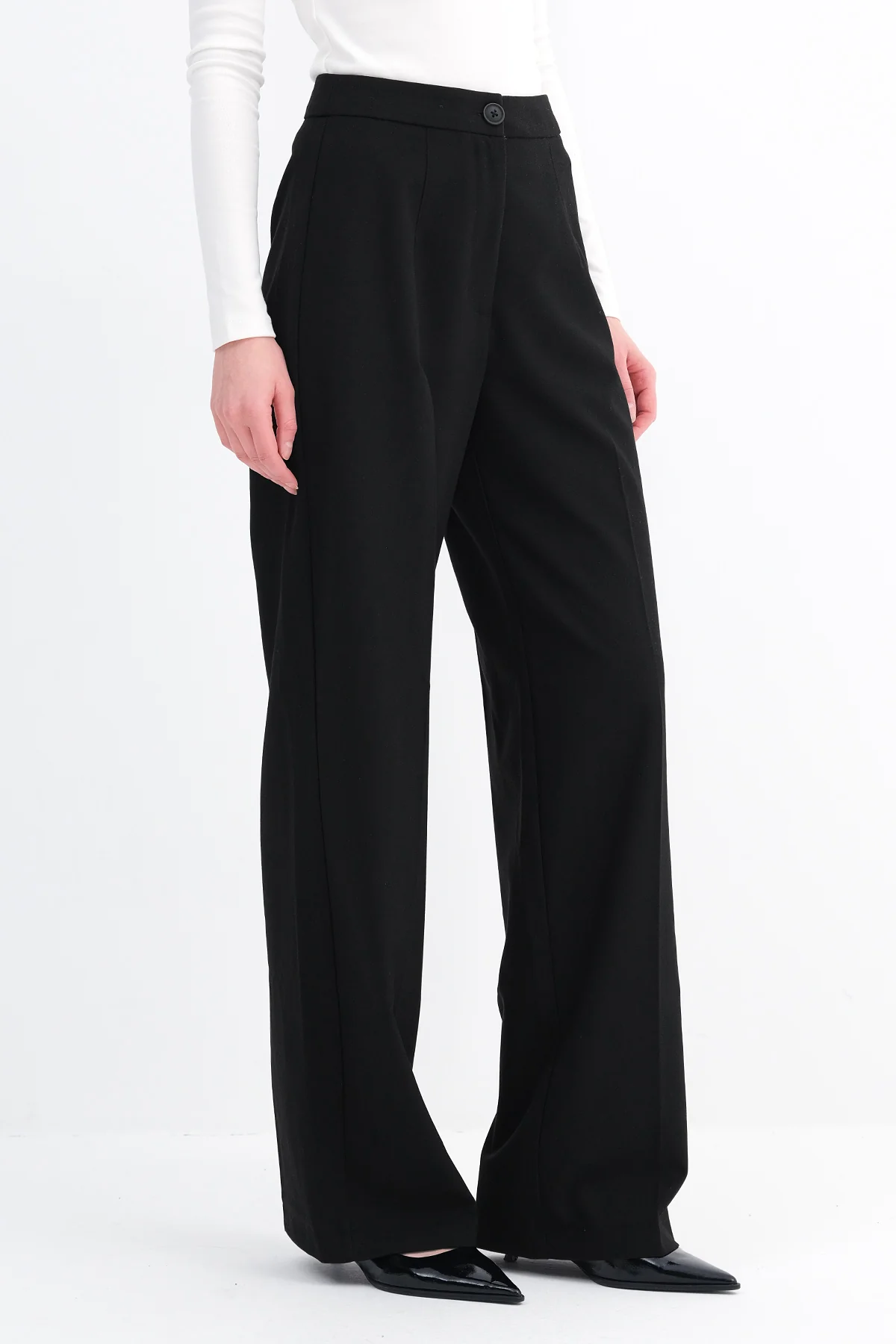 High-Waisted Wide Leg Trousers - Image 41