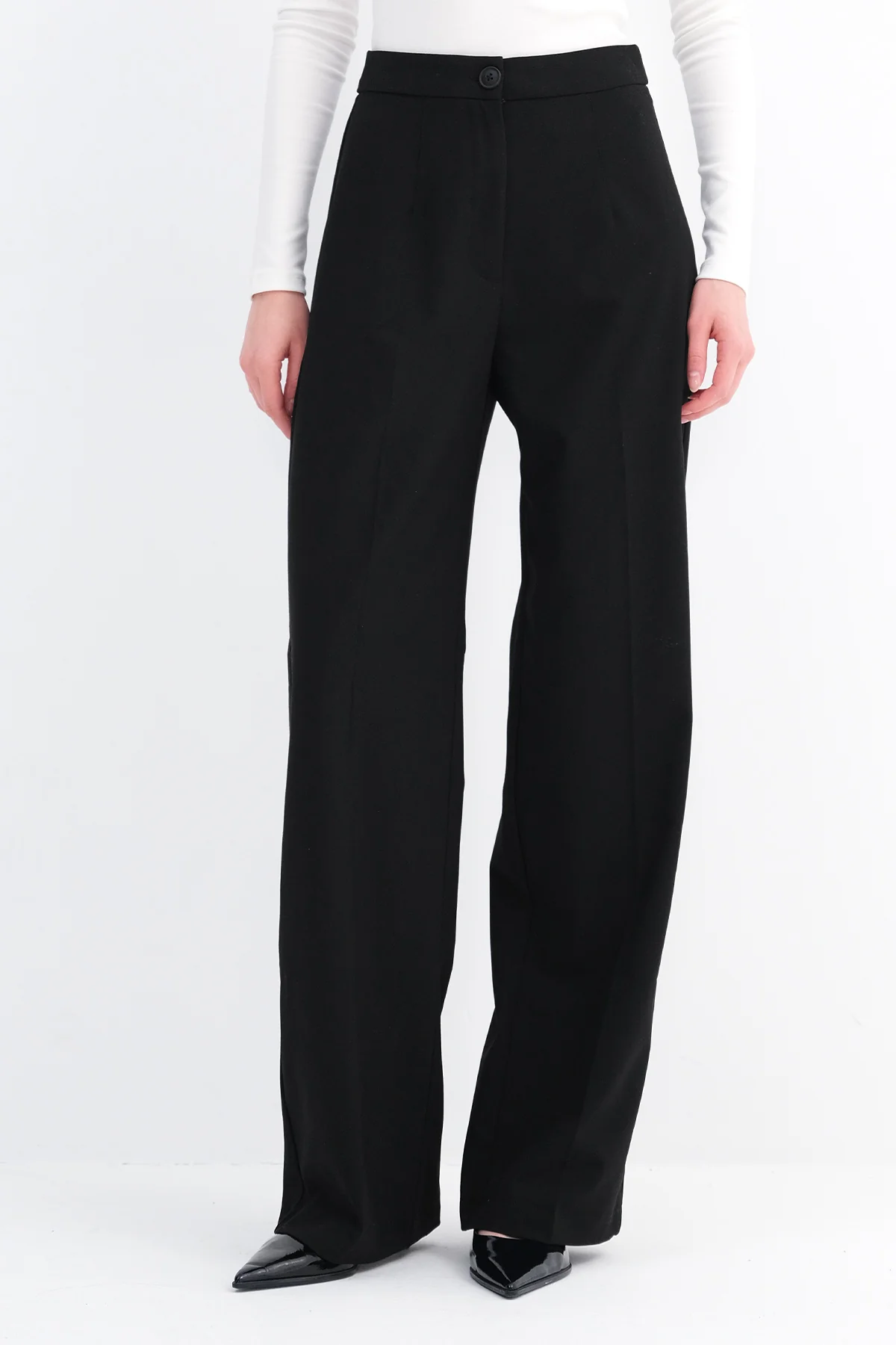 High-Waisted Wide Leg Trousers - Image 44