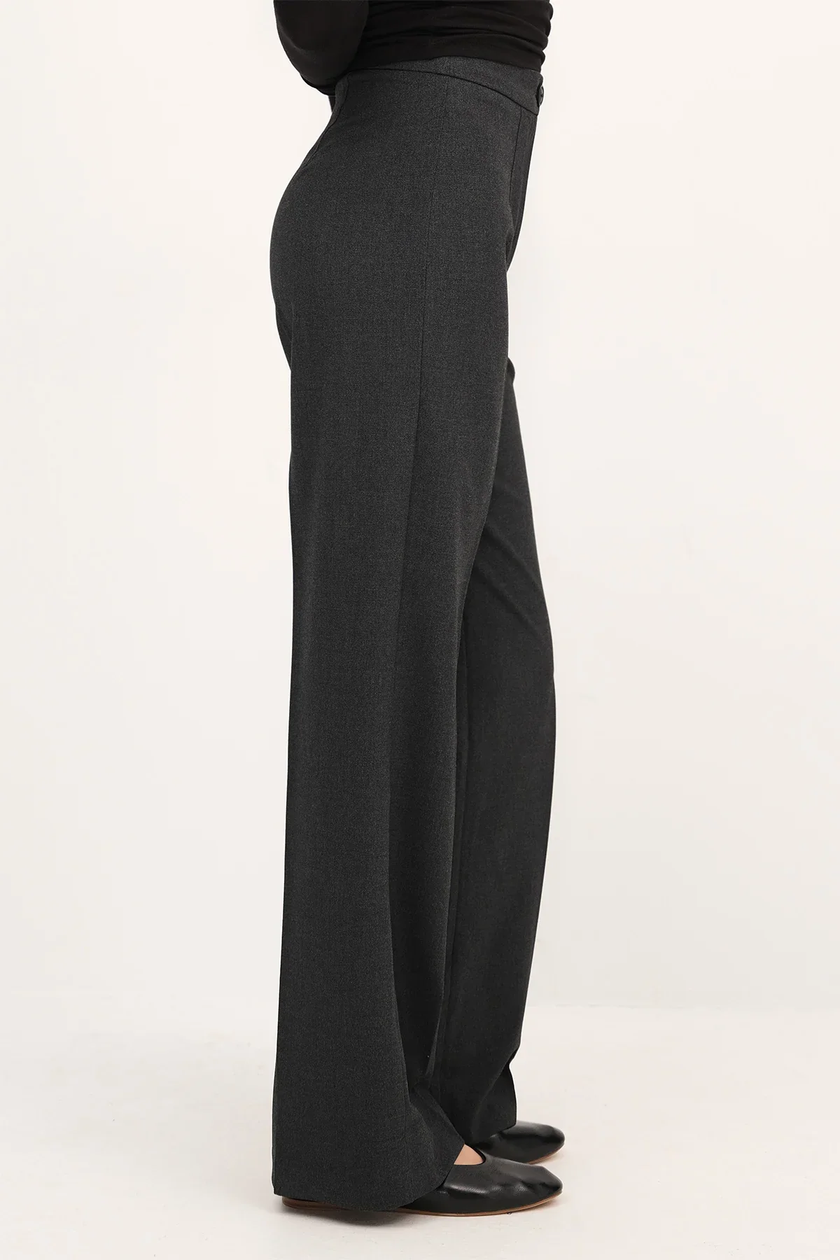 High-Waisted Wide Leg Trousers - Image 67