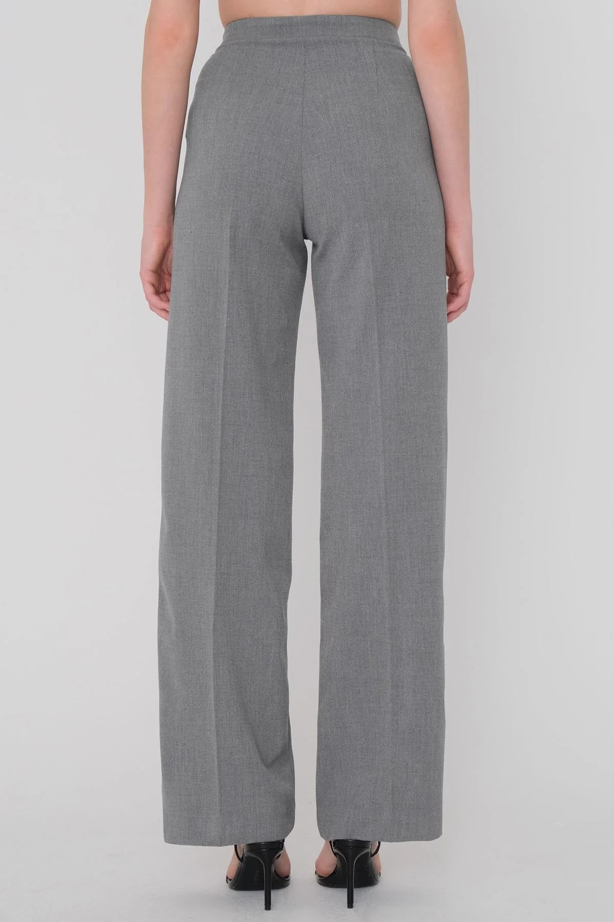 High-Waisted Wide Leg Trousers - Image 8
