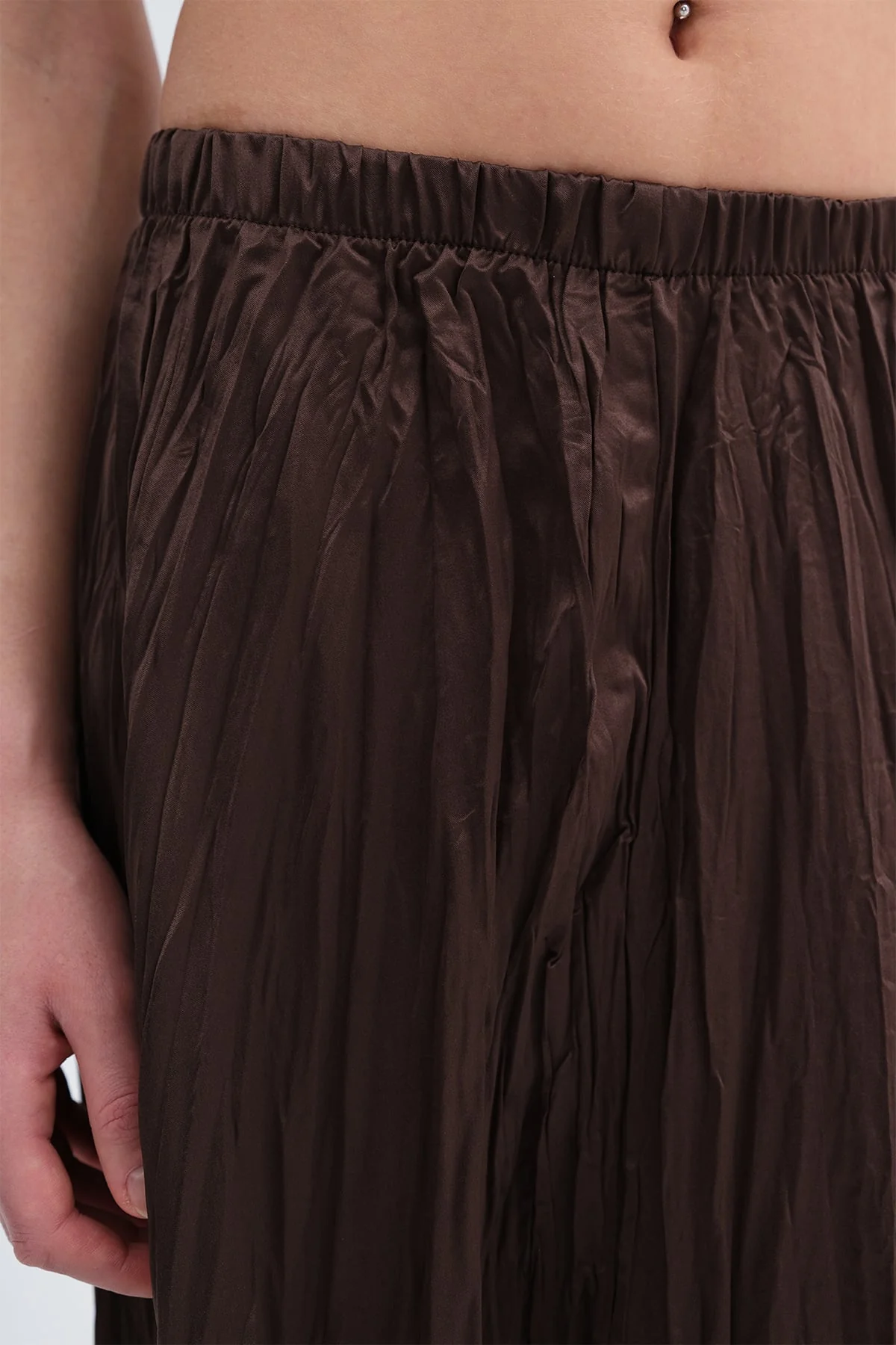 Long Skirt With Elastic Waist - Image 7