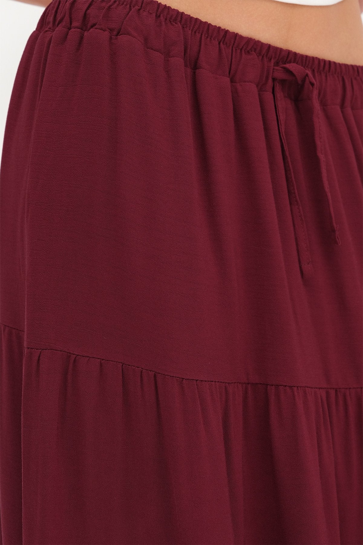 Long Skirt With Elastic Waist - Image 51
