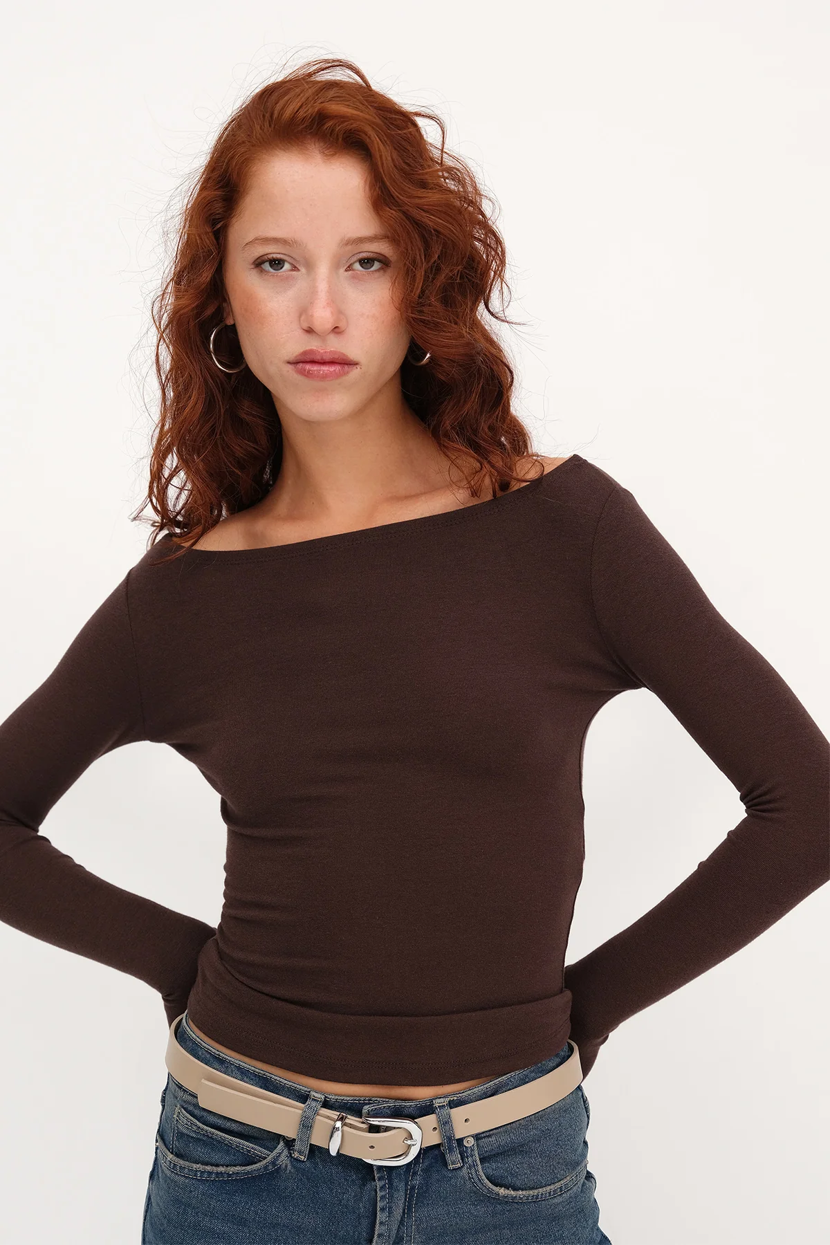 Long Sleeve Modal Blouse - Image 18