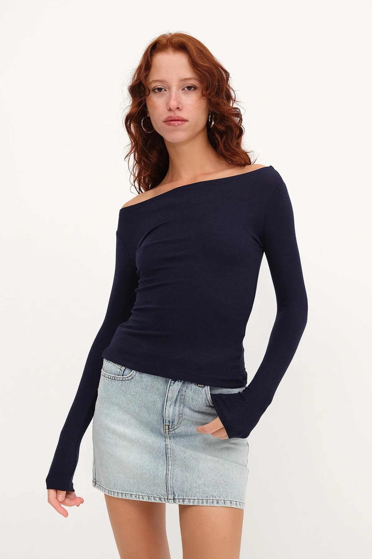 Long Sleeve Modal Blouse - Image 22