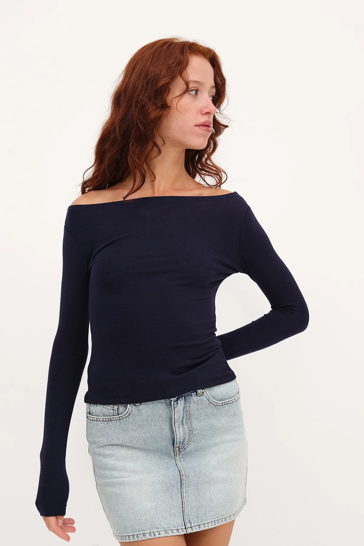 Long Sleeve Modal Blouse - Image 25