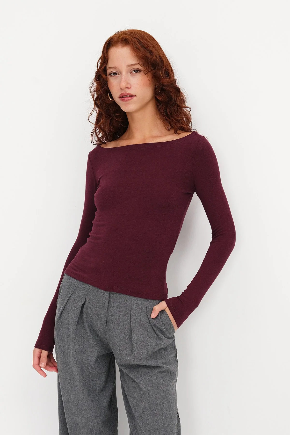 Long Sleeve Modal Blouse - Image 27