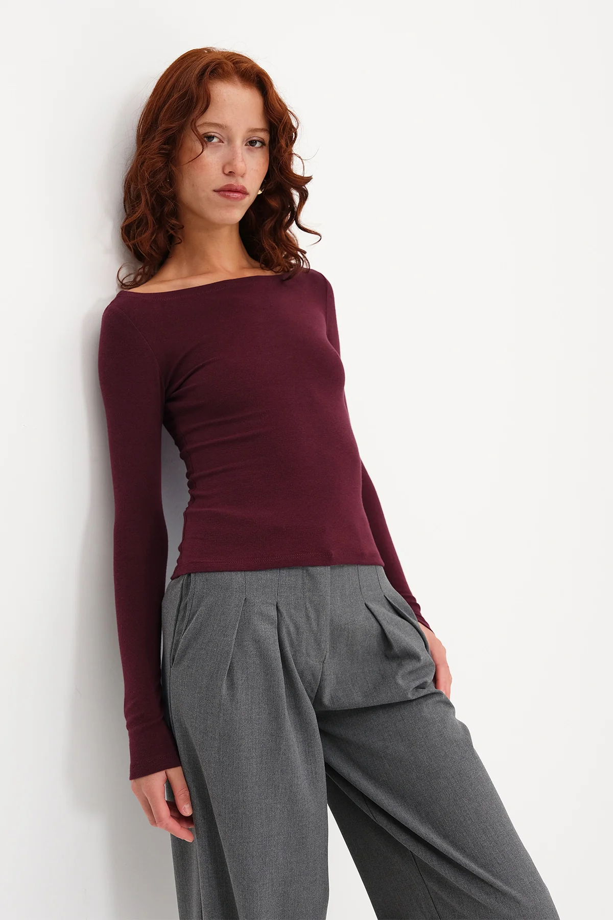 Long Sleeve Modal Blouse - Image 28