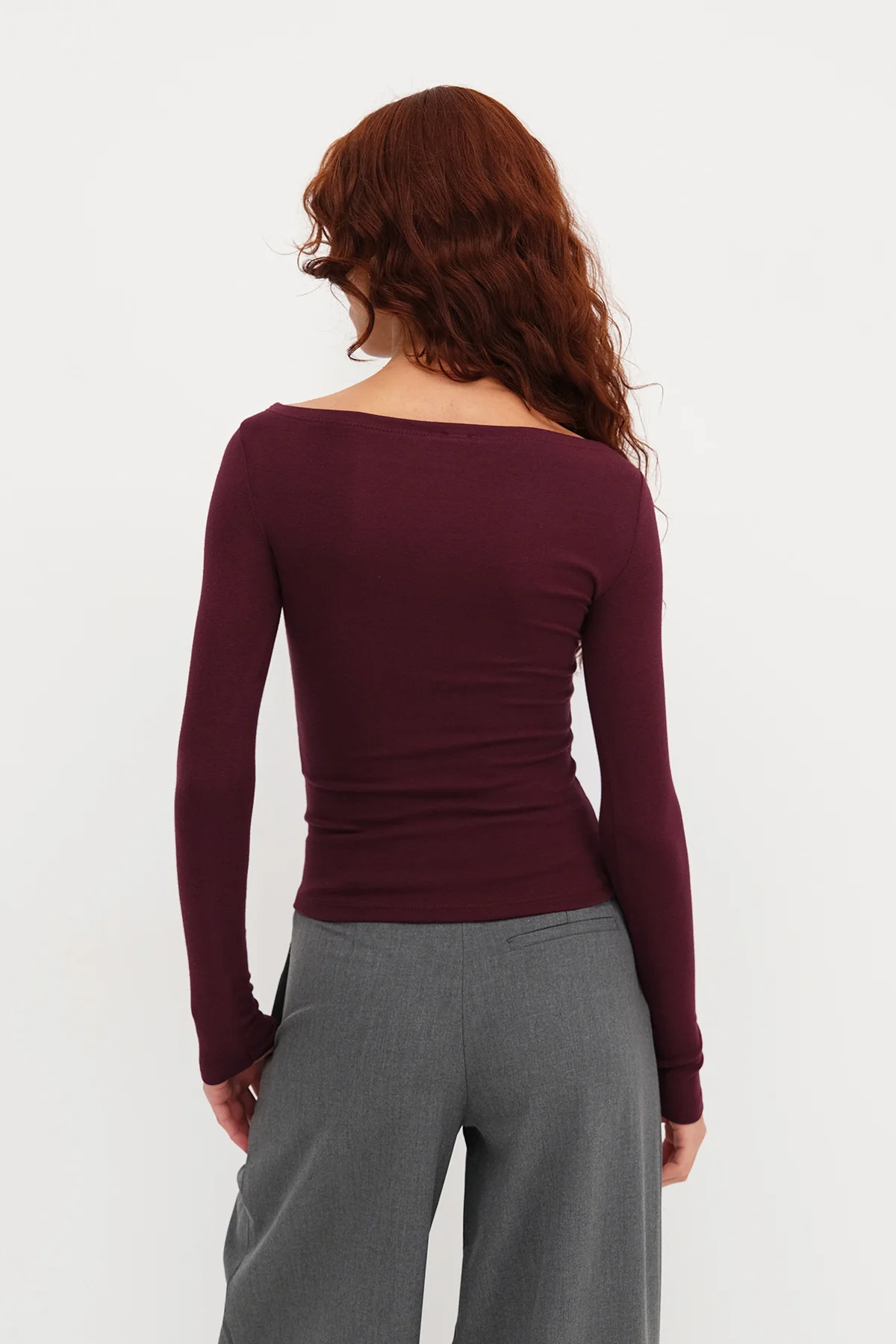 Long Sleeve Modal Blouse - Image 32