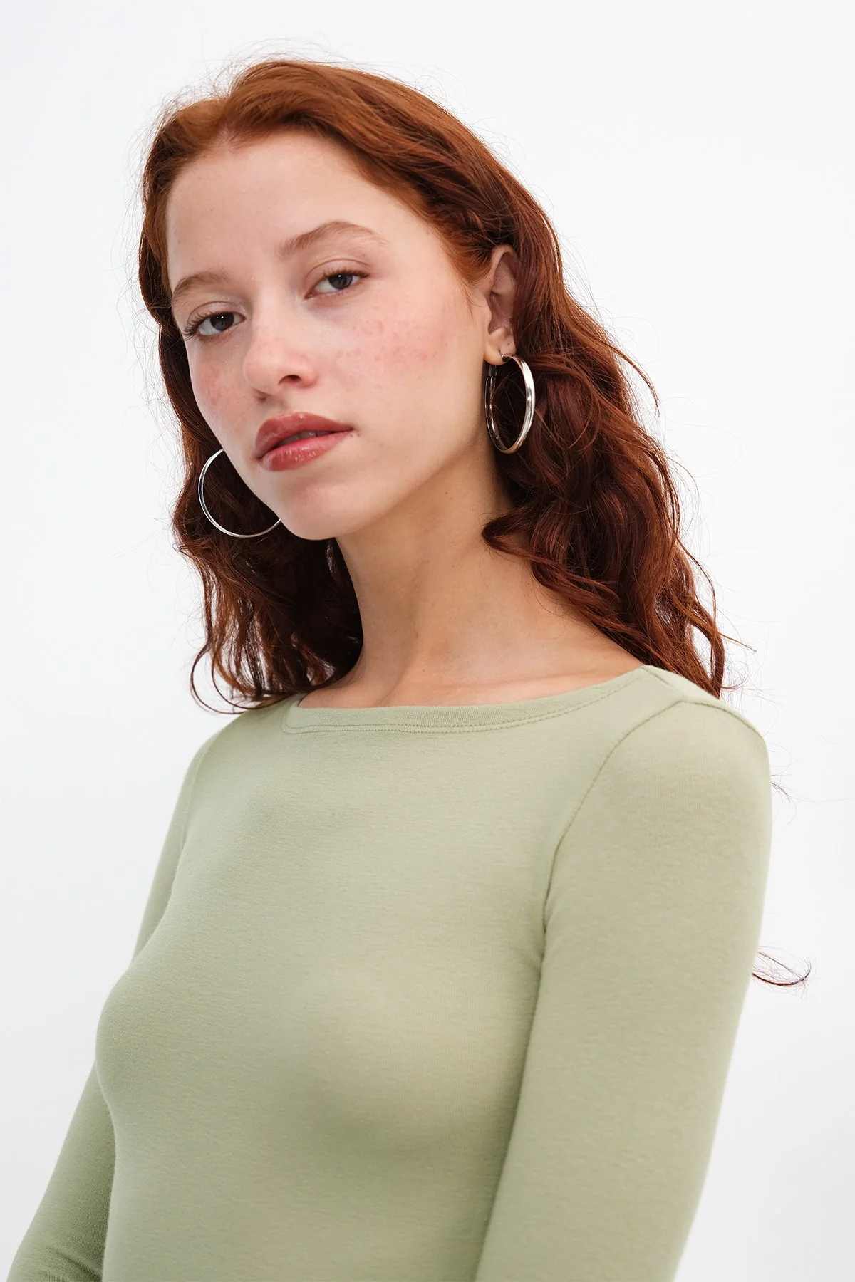 Long Sleeve Modal Blouse - Image 34