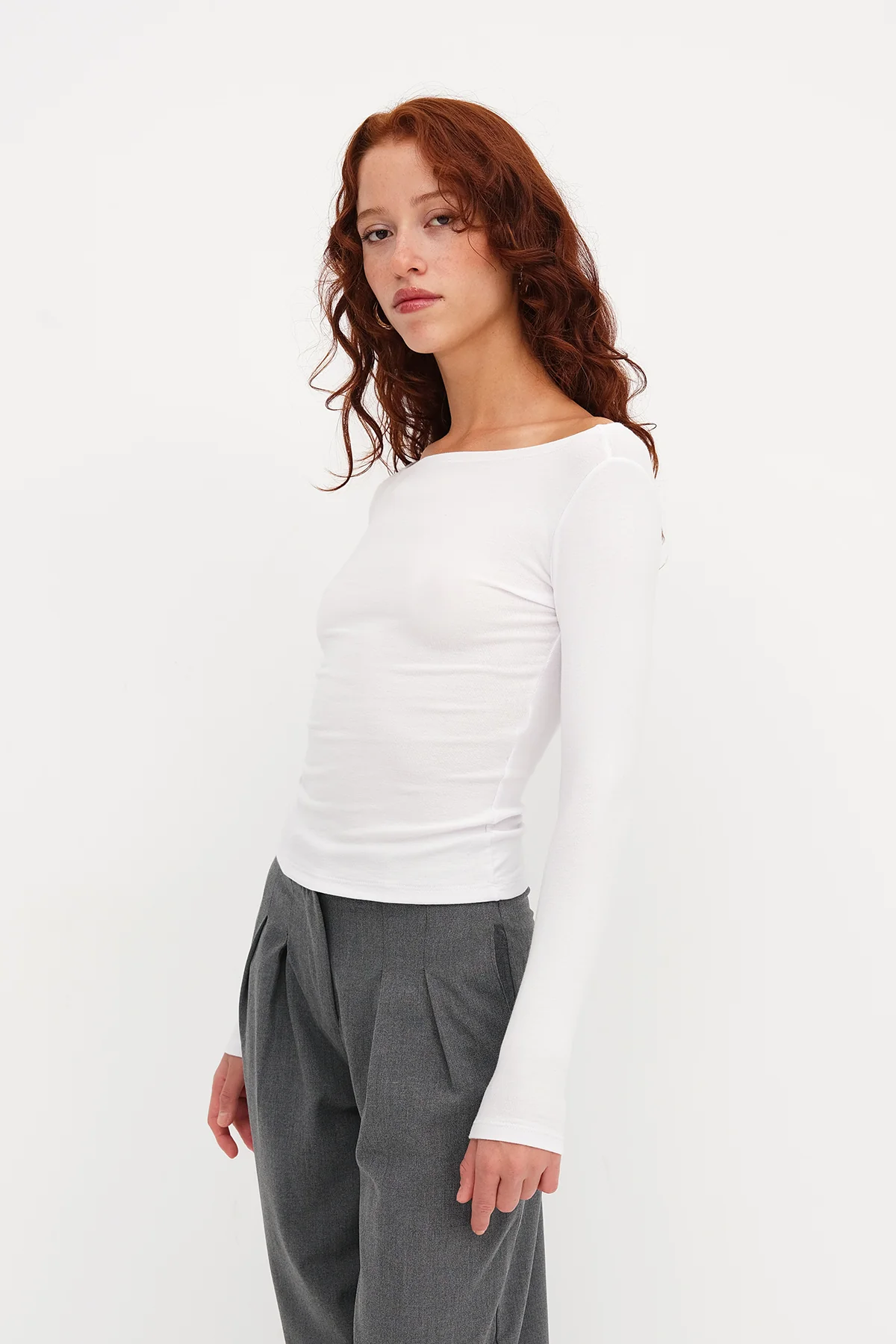 Long Sleeve Modal Blouse - Image 5