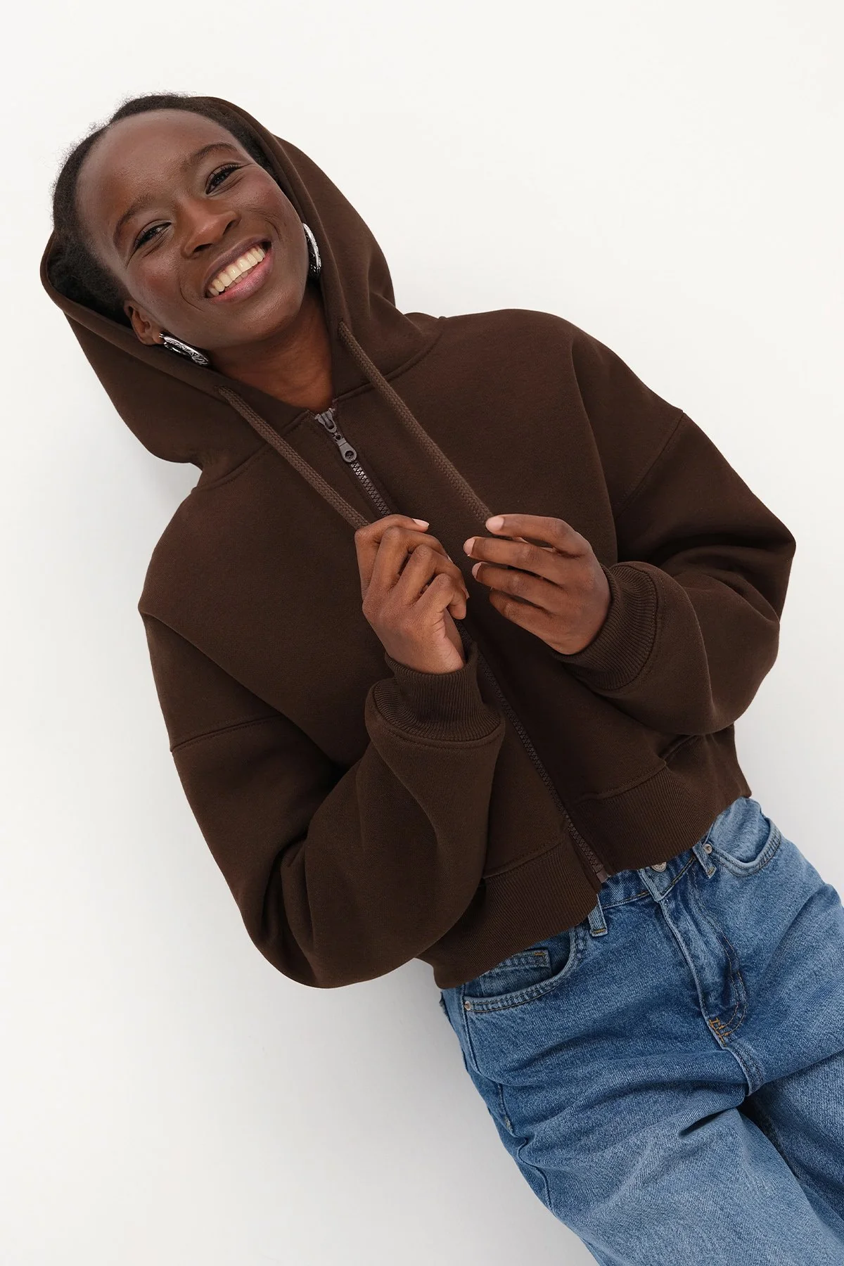 Raised Zipper Sweatshirt - Image 14