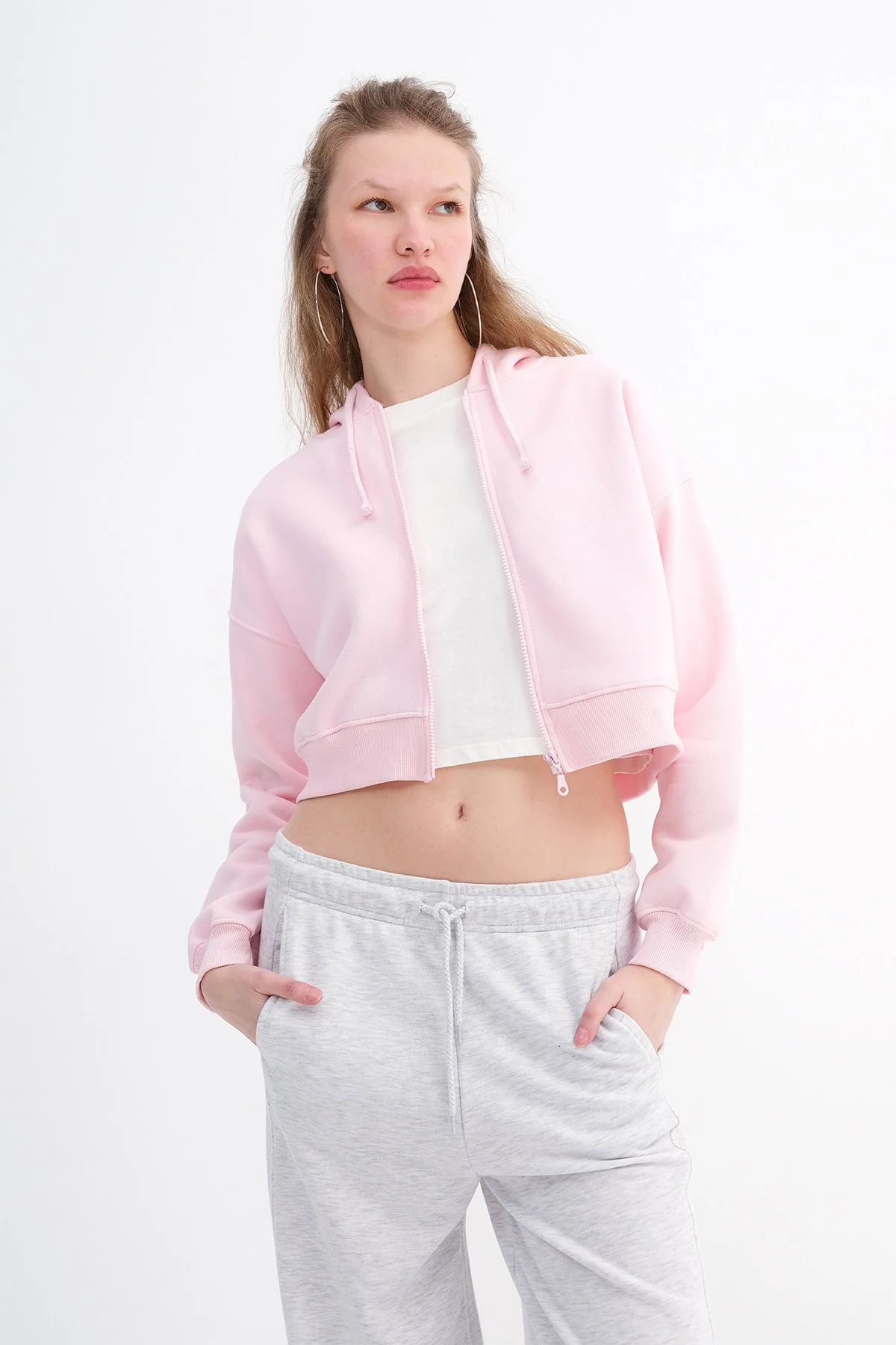 Raised Zipper Sweatshirt - Image 44