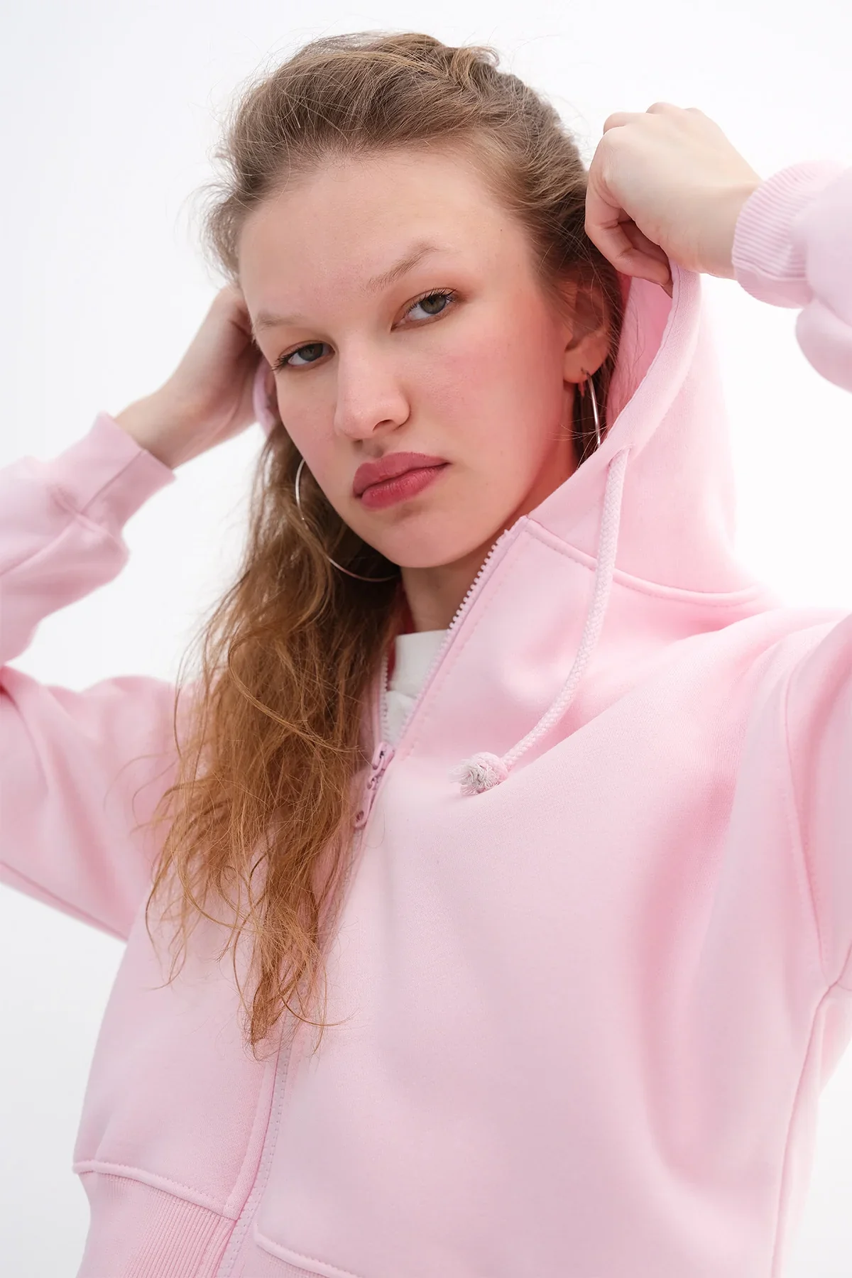 Raised Zipper Sweatshirt - Image 47