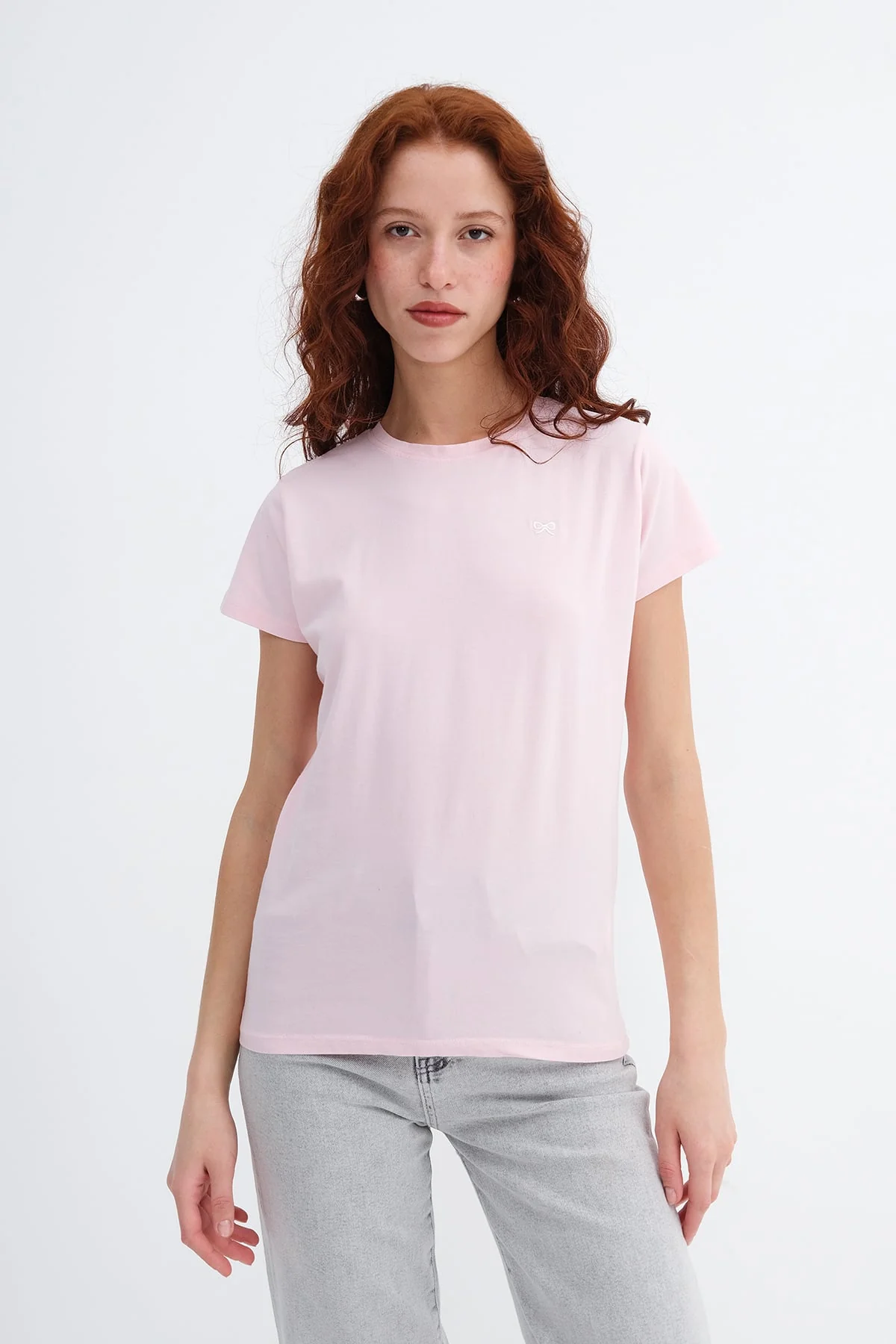 Ribbon Embroidered T-shirt - Image 7