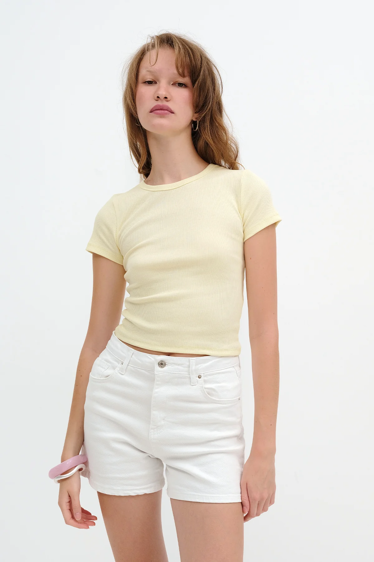 Round Neck Basic T-shirt - Image 20