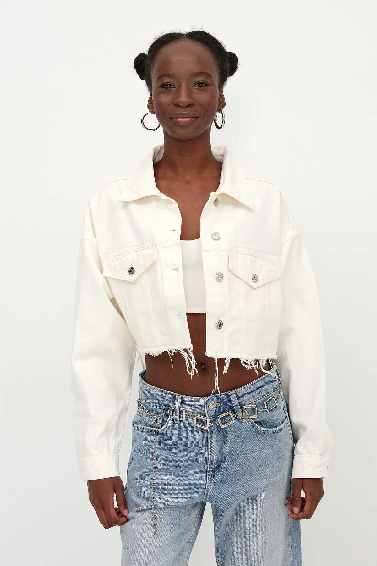 Short Jacket with Tassel - Image 14