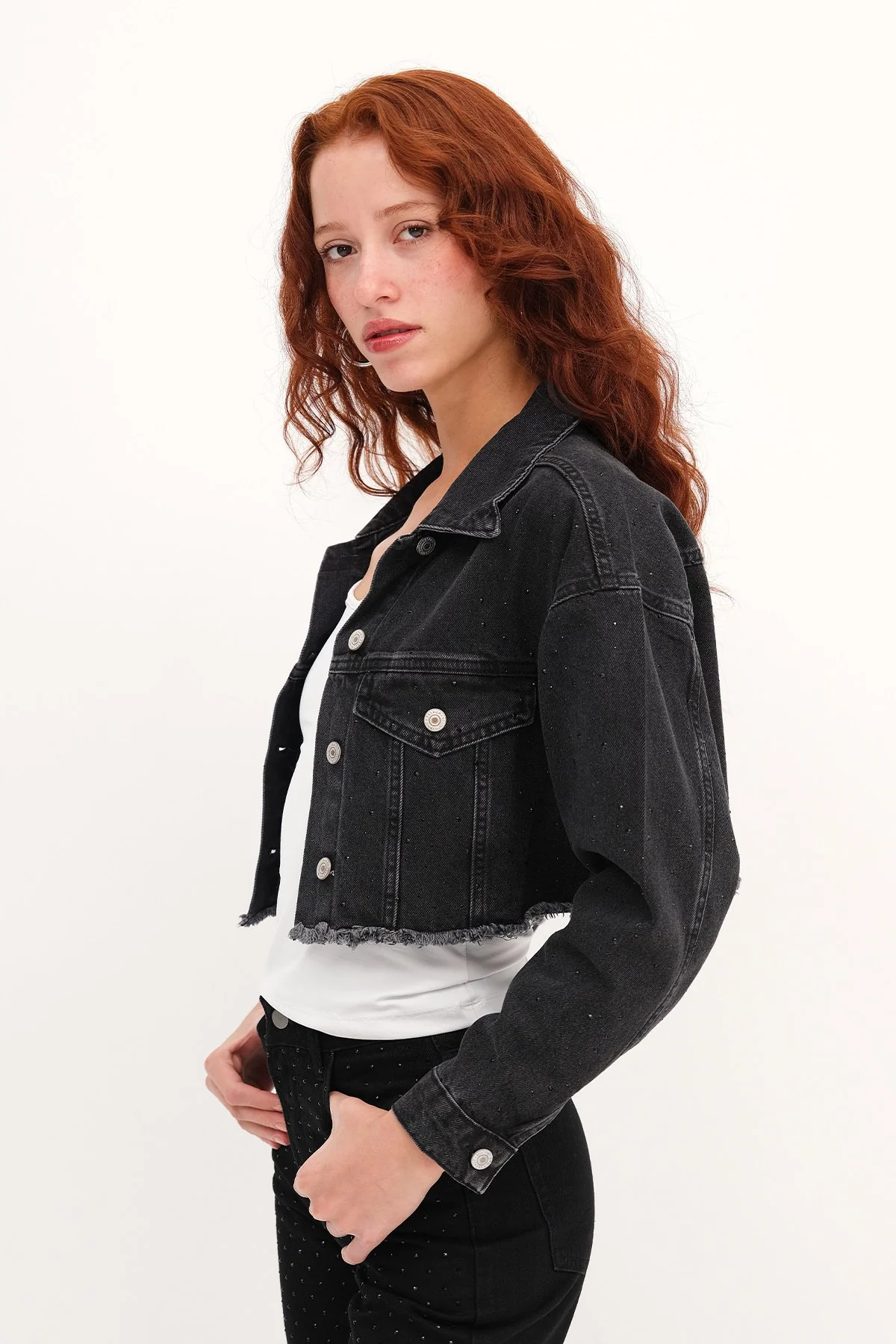 Short Jacket with Tassel - Image 19