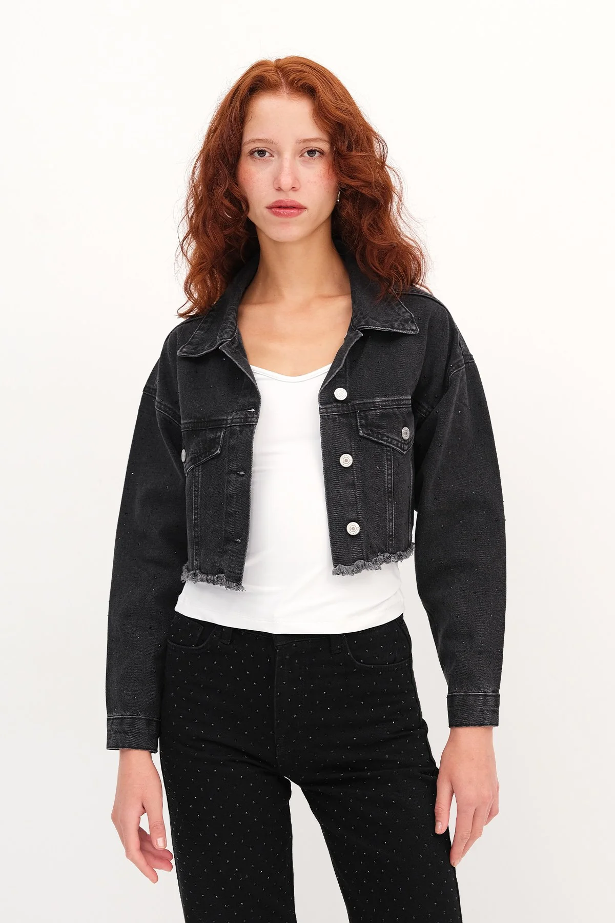 Short Jacket with Tassel - Image 22