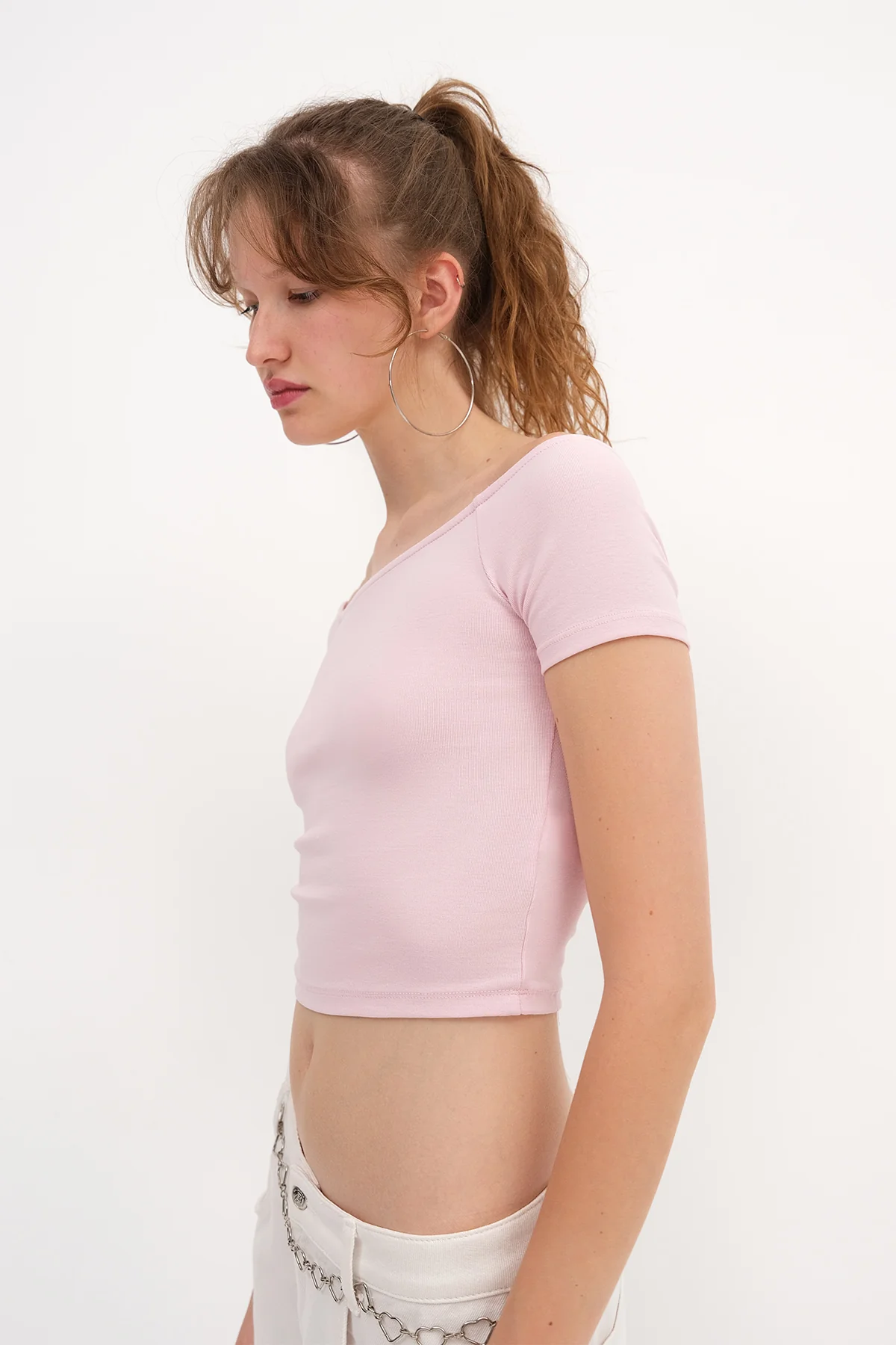 Short Sleeve Basic T-shirt - Image 10