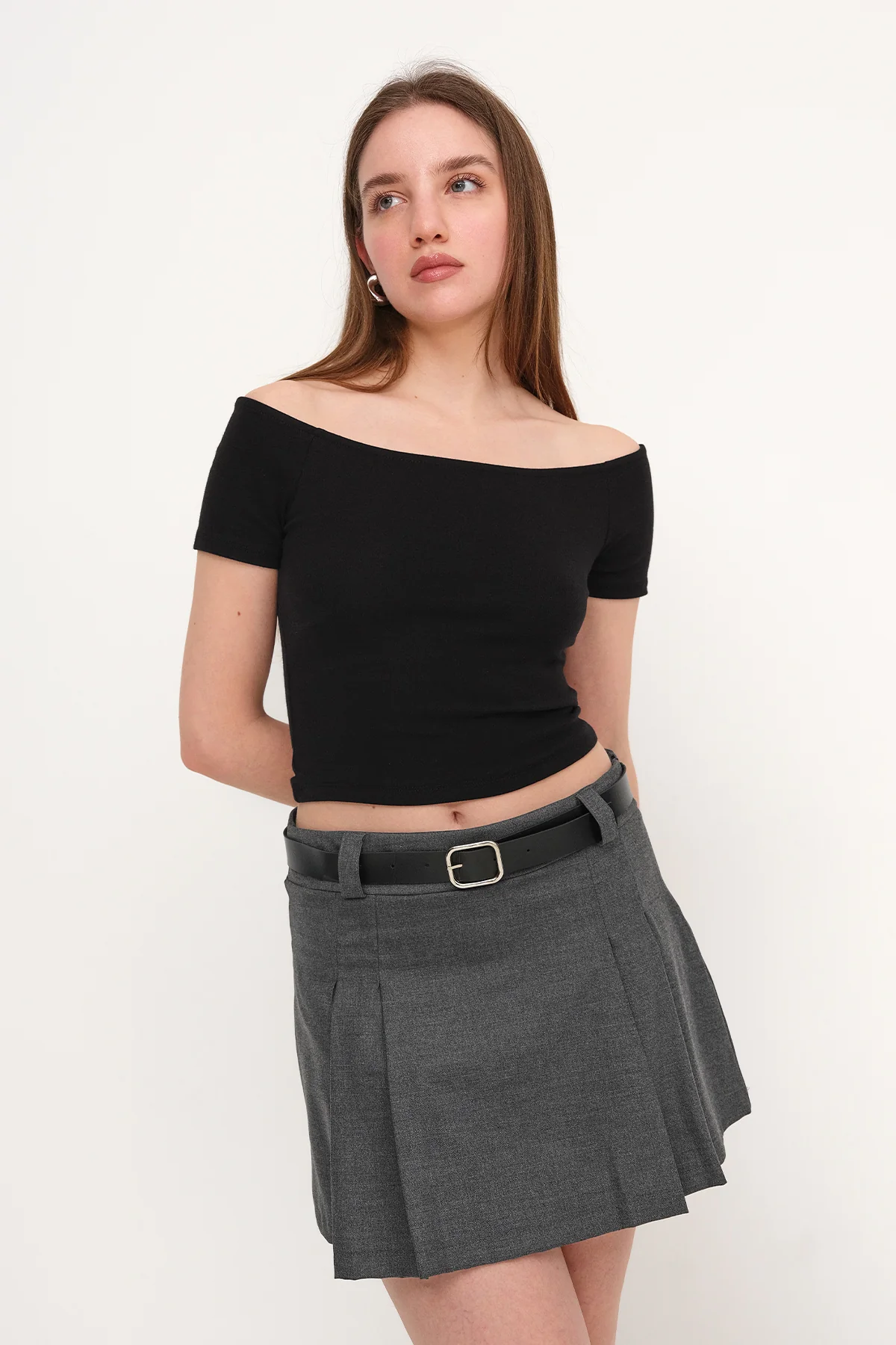 Short Sleeve Basic T-shirt - Image 30
